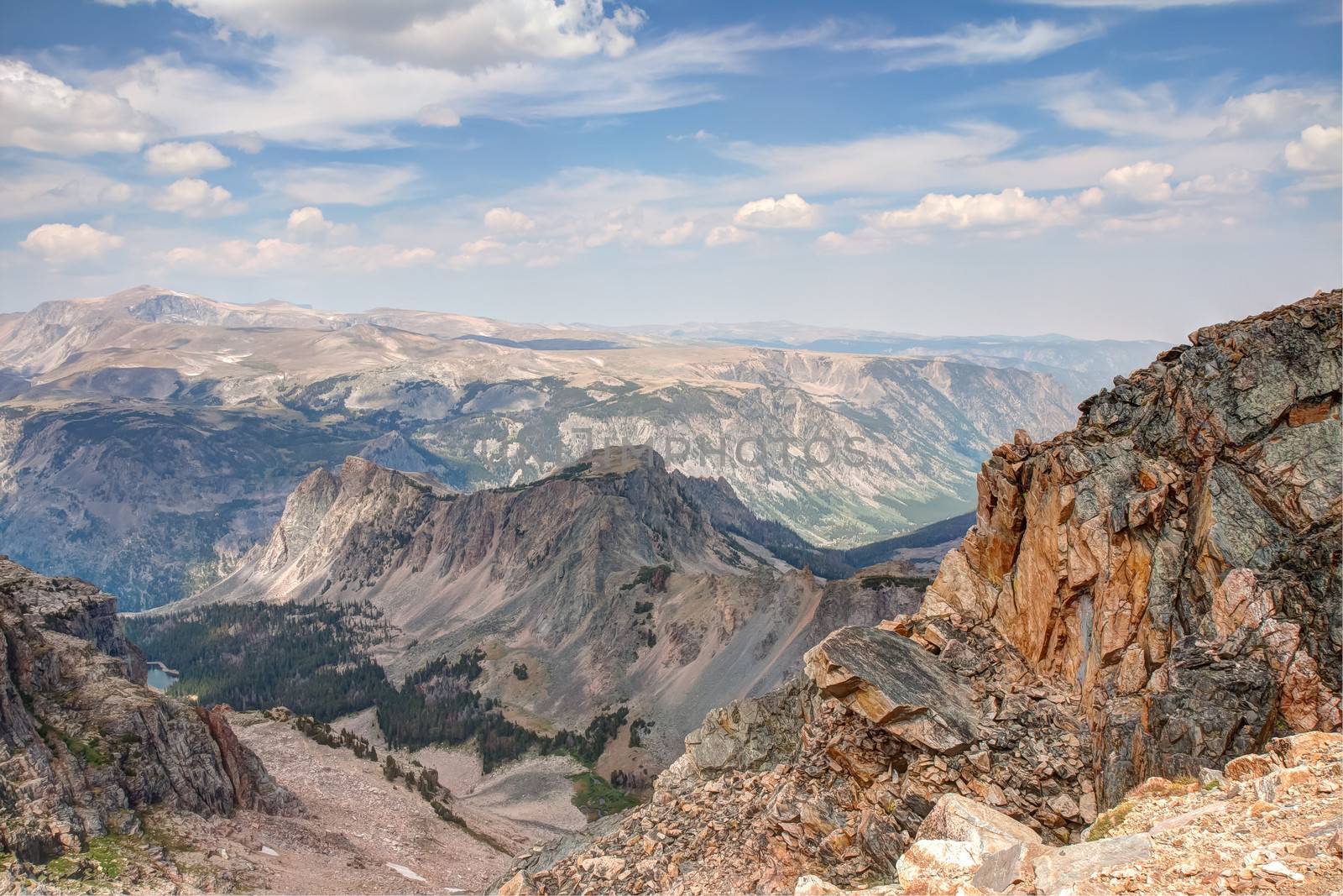 View from Beartooth All American Scenic Highway by picturyay