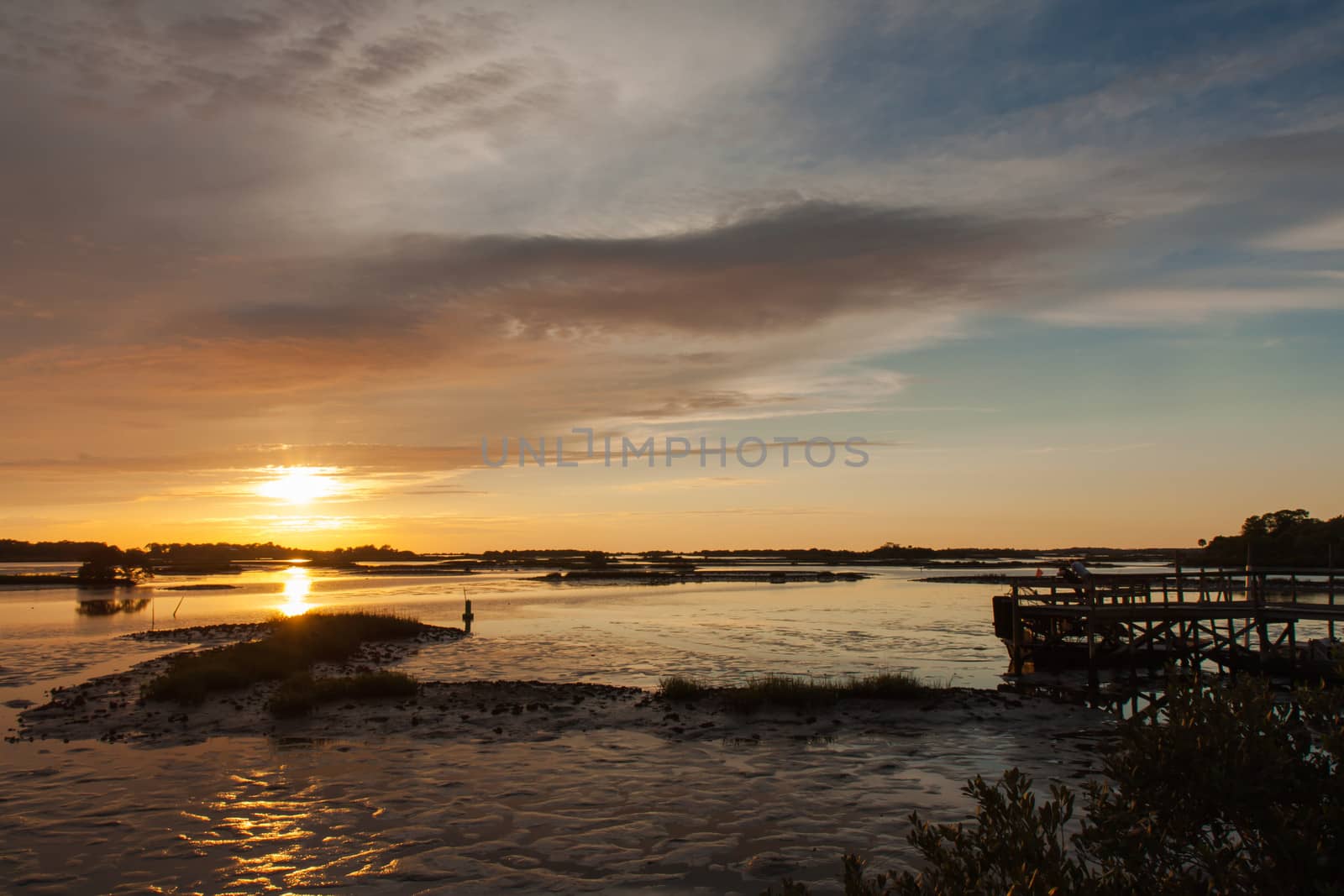 Day's End at Cedar Key by picturyay