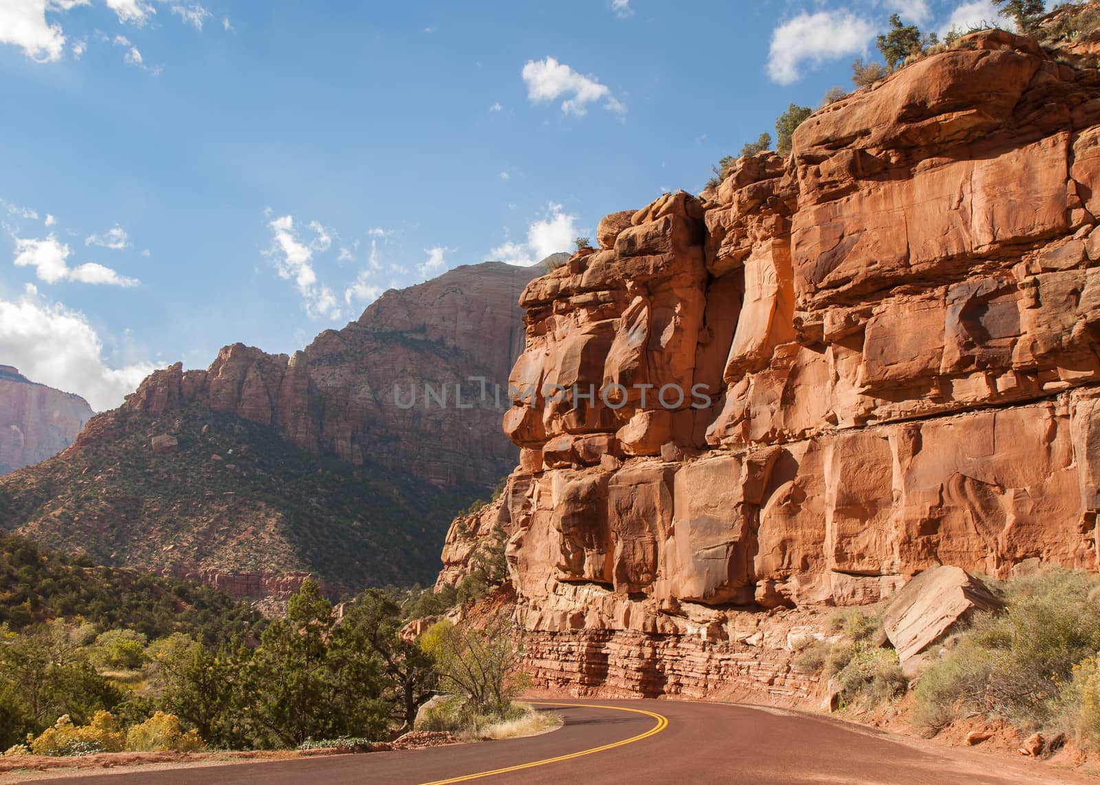 Zion National Park Scenic Drive by picturyay