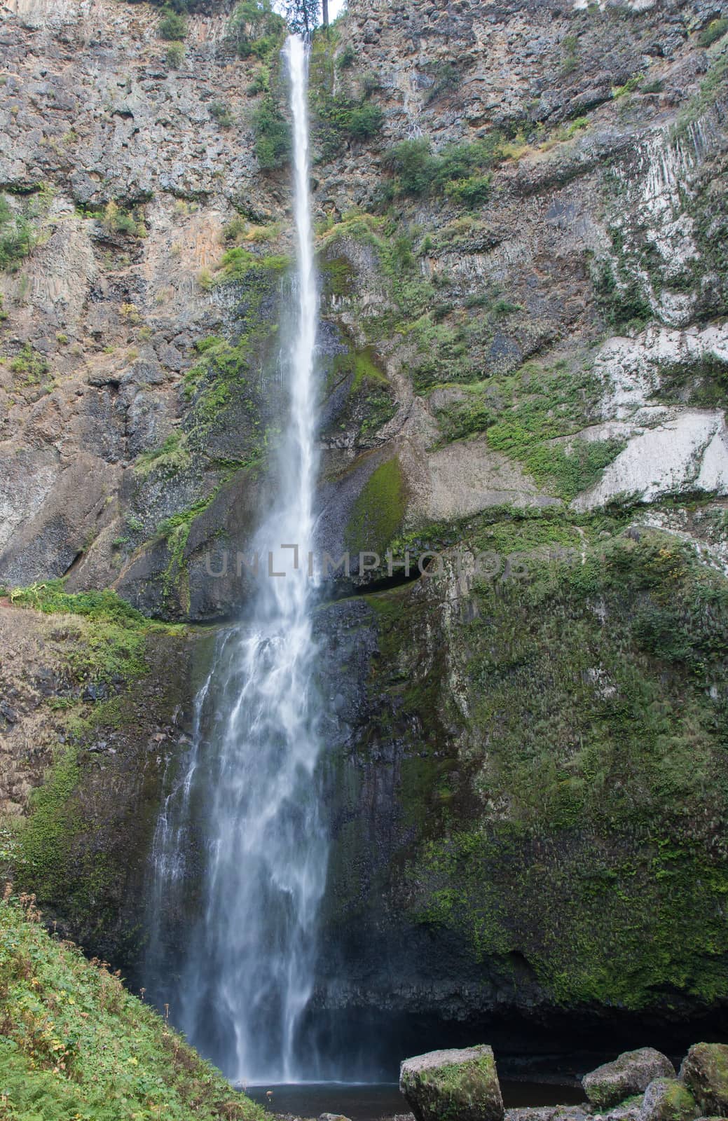 Upper Multnomah Falls by picturyay