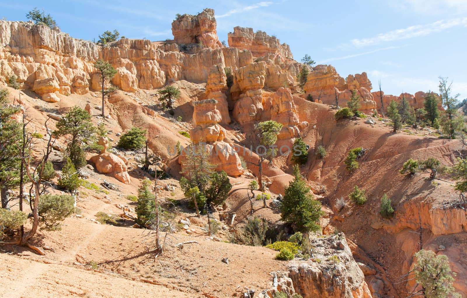 Red Canyon is located just outside of Bryce Canyon and is a significant geological epic in its own right. It is a great hiking area with fantastic formations and scenic views.