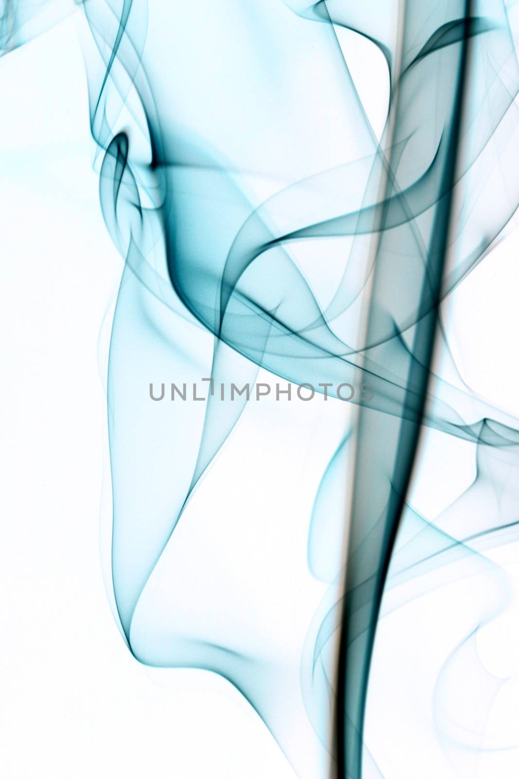 blue smoke abstract background close up