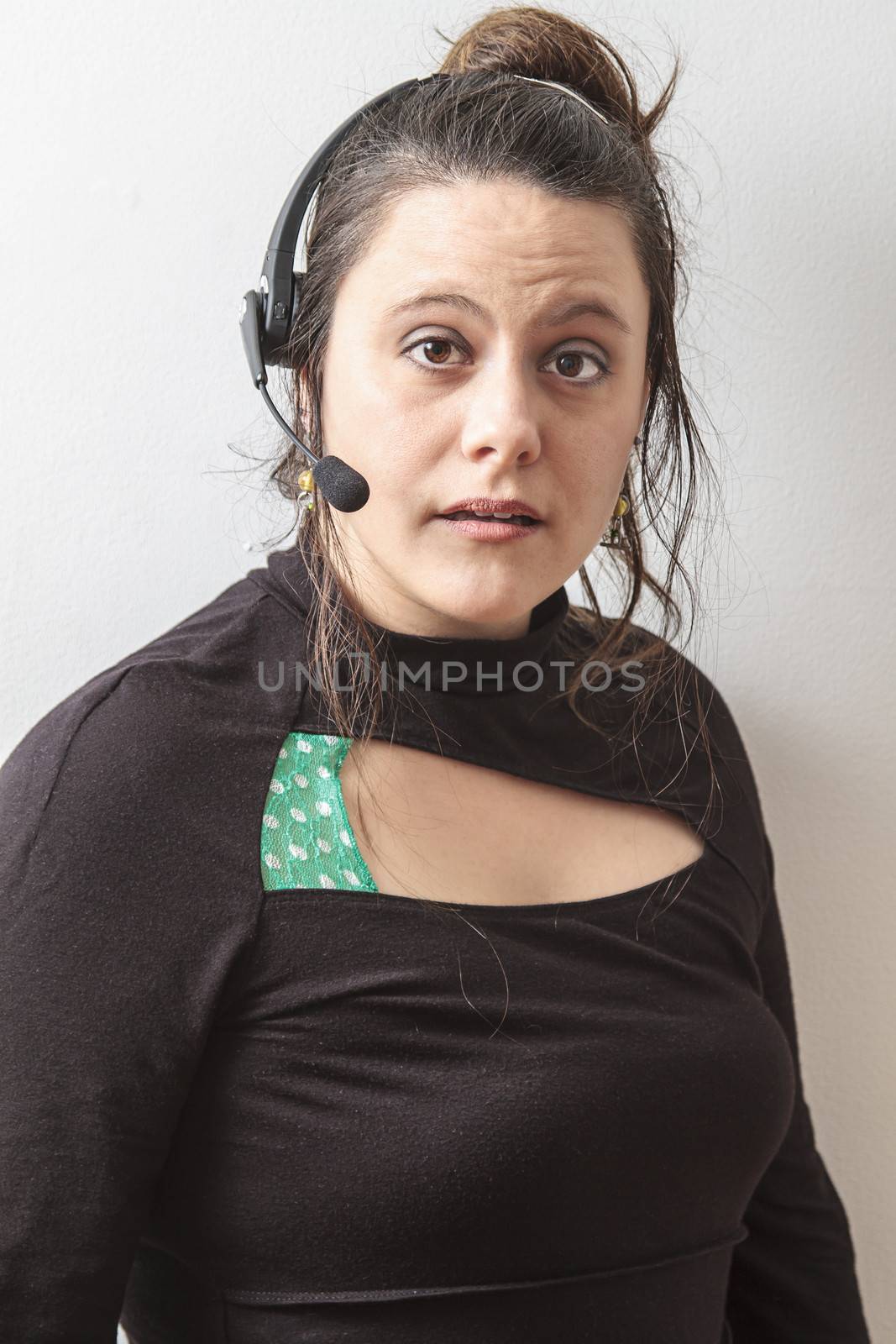 Helpdesk woman by mypstudio