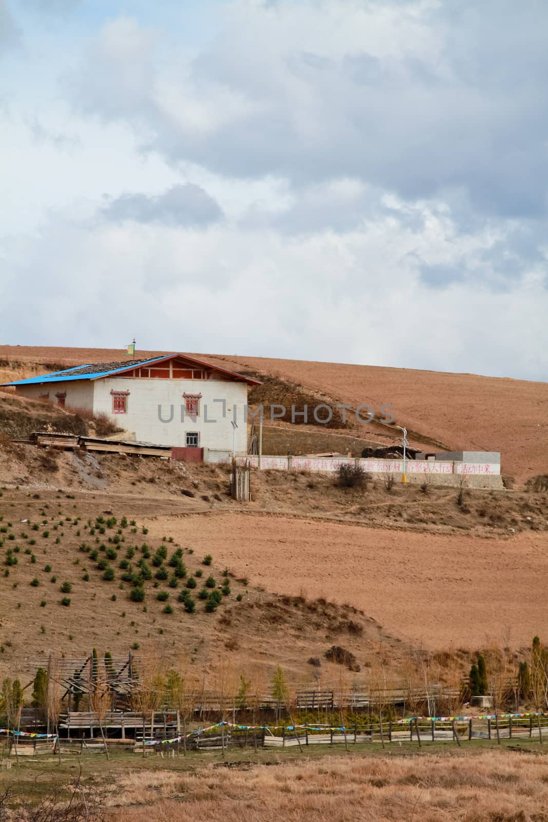 House on mountain by liewluck