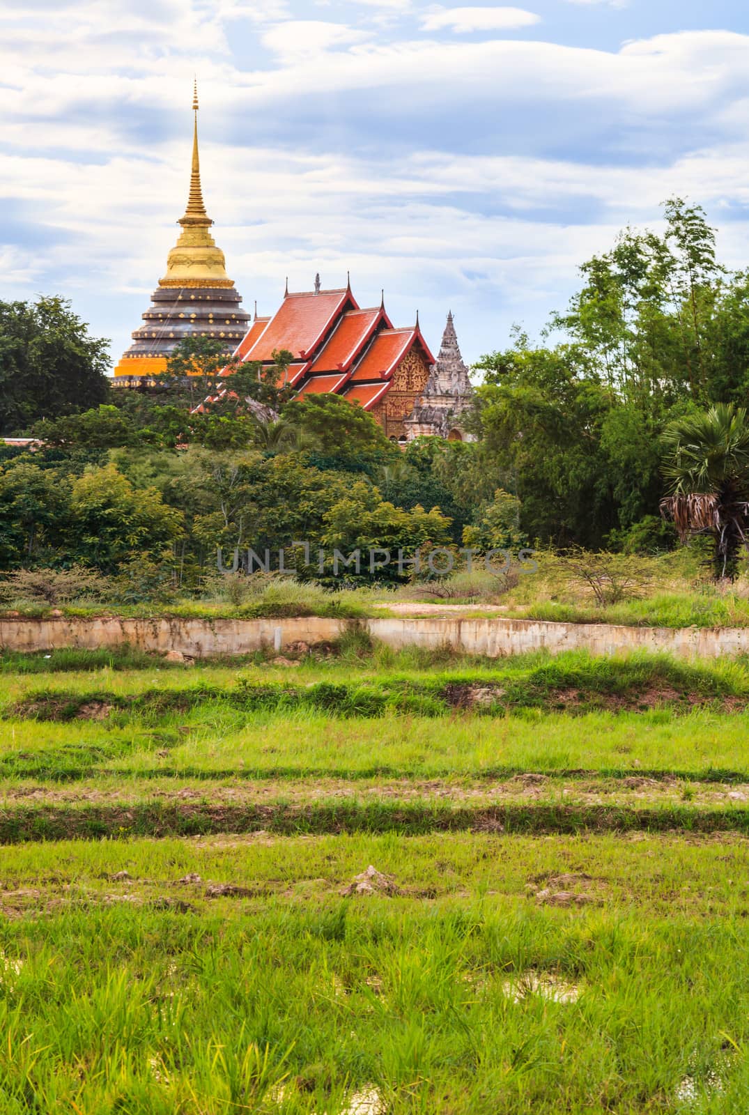 Wat phra that lampang luang, lampang, thailand
