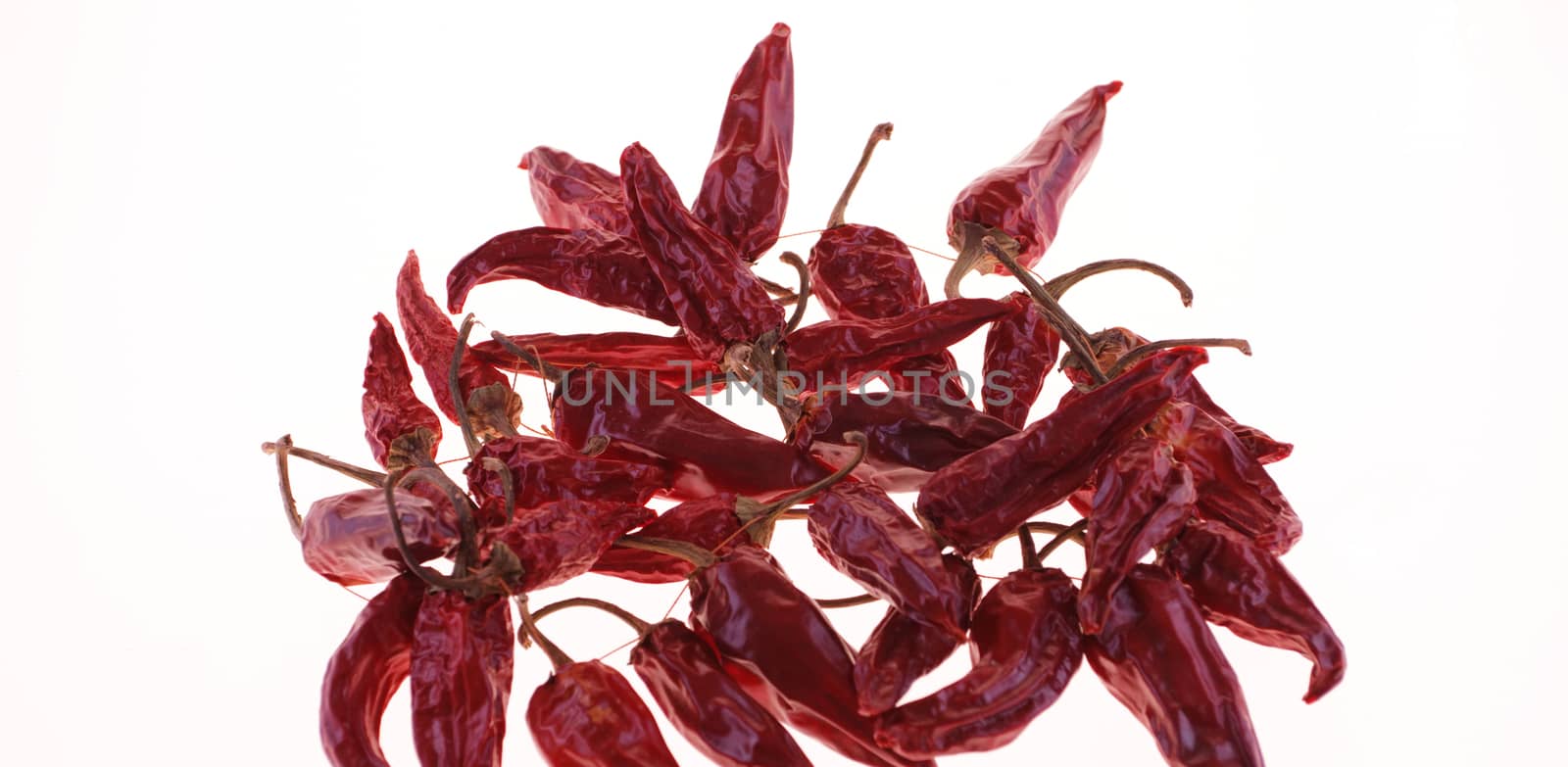 red pepper isolated on white background