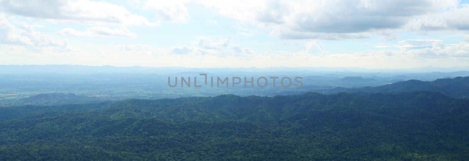 Mountain Landscape at Chaiyaphum Province, Thailand by geargodz