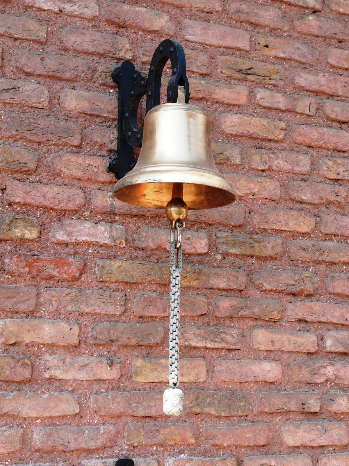 bell hanging on the wall