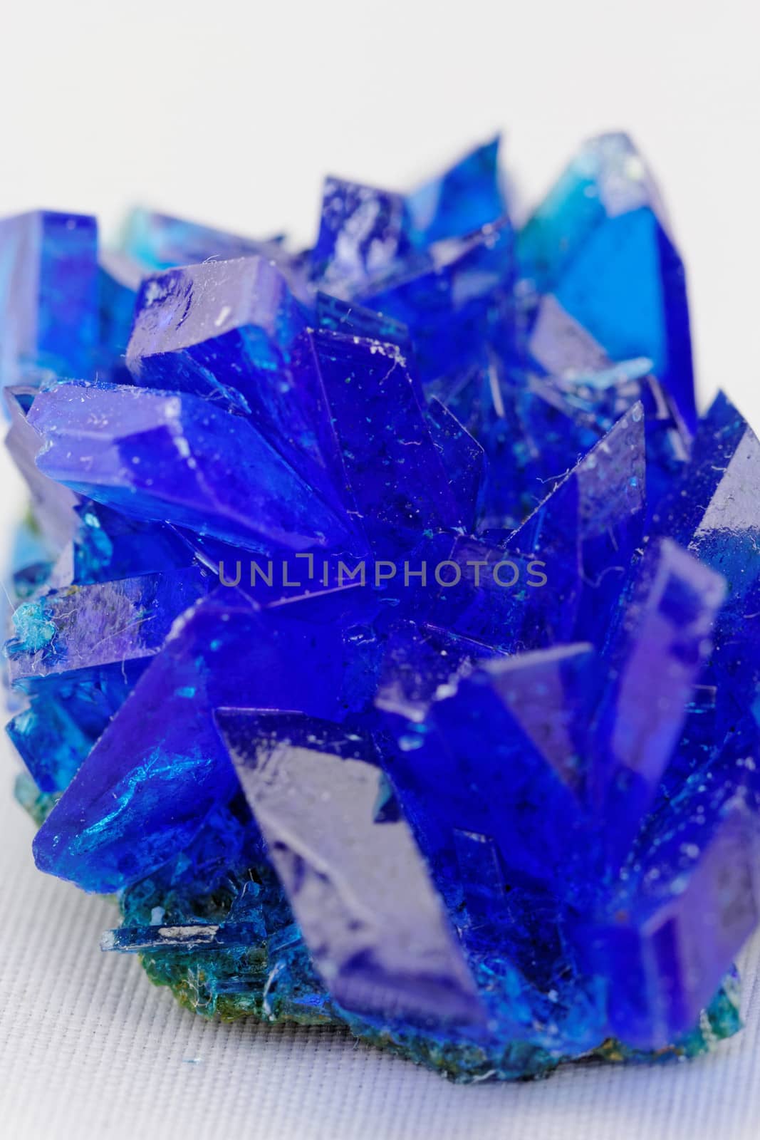 Crystals of blue vitriol - Copper sulfate by NagyDodo