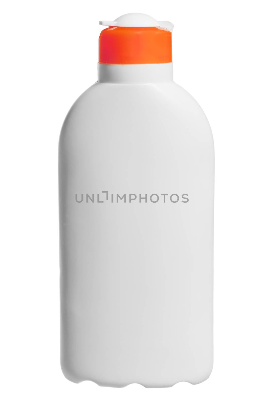 cosmetic bottle in white on a white background by kosmsos111