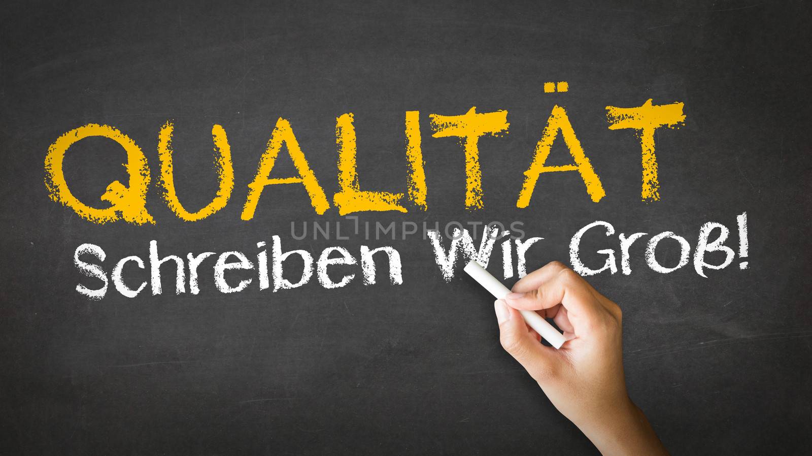 Quality Slogan (In German) by kbuntu