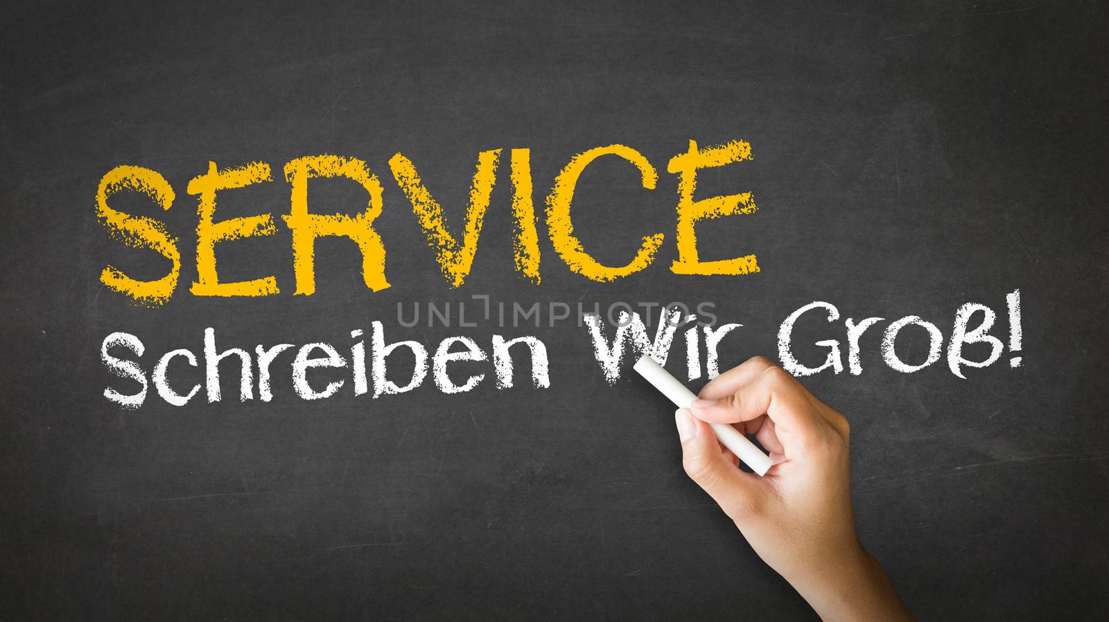 Service Slogan (In German) by kbuntu