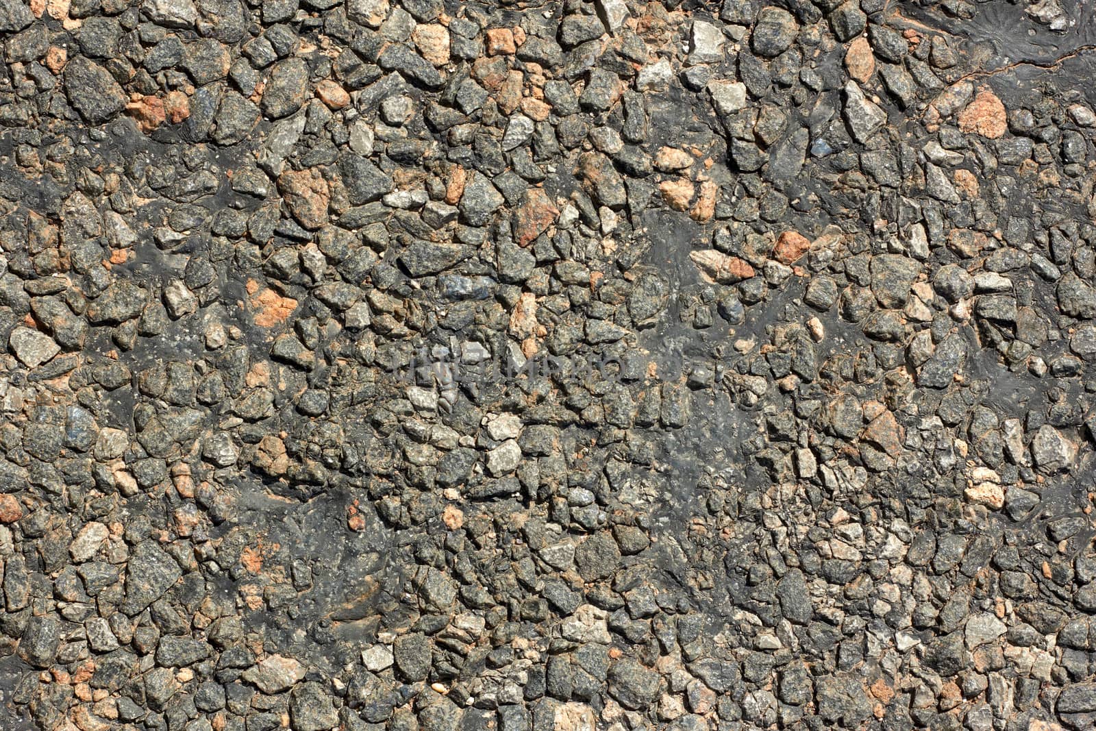 Asphalt road surface close-up by qiiip