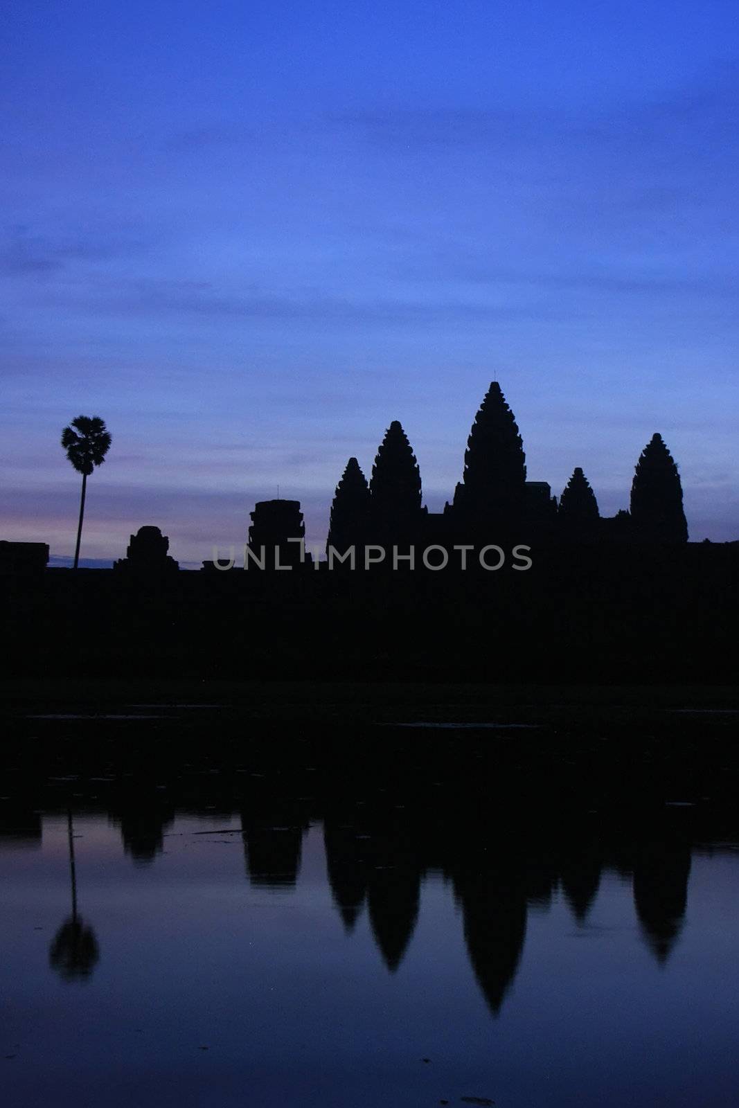 Angkor Wat temple at sunrise, Siem Reap, Cambodia