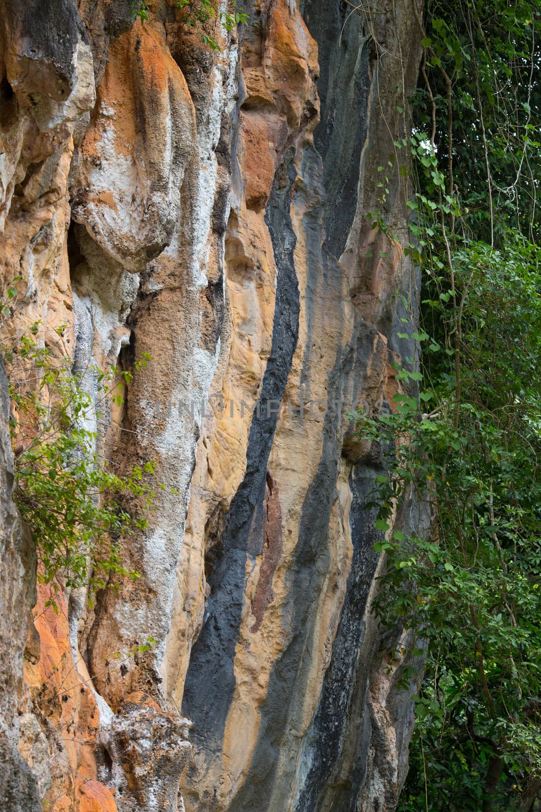 stone surface texture on mountain in nature