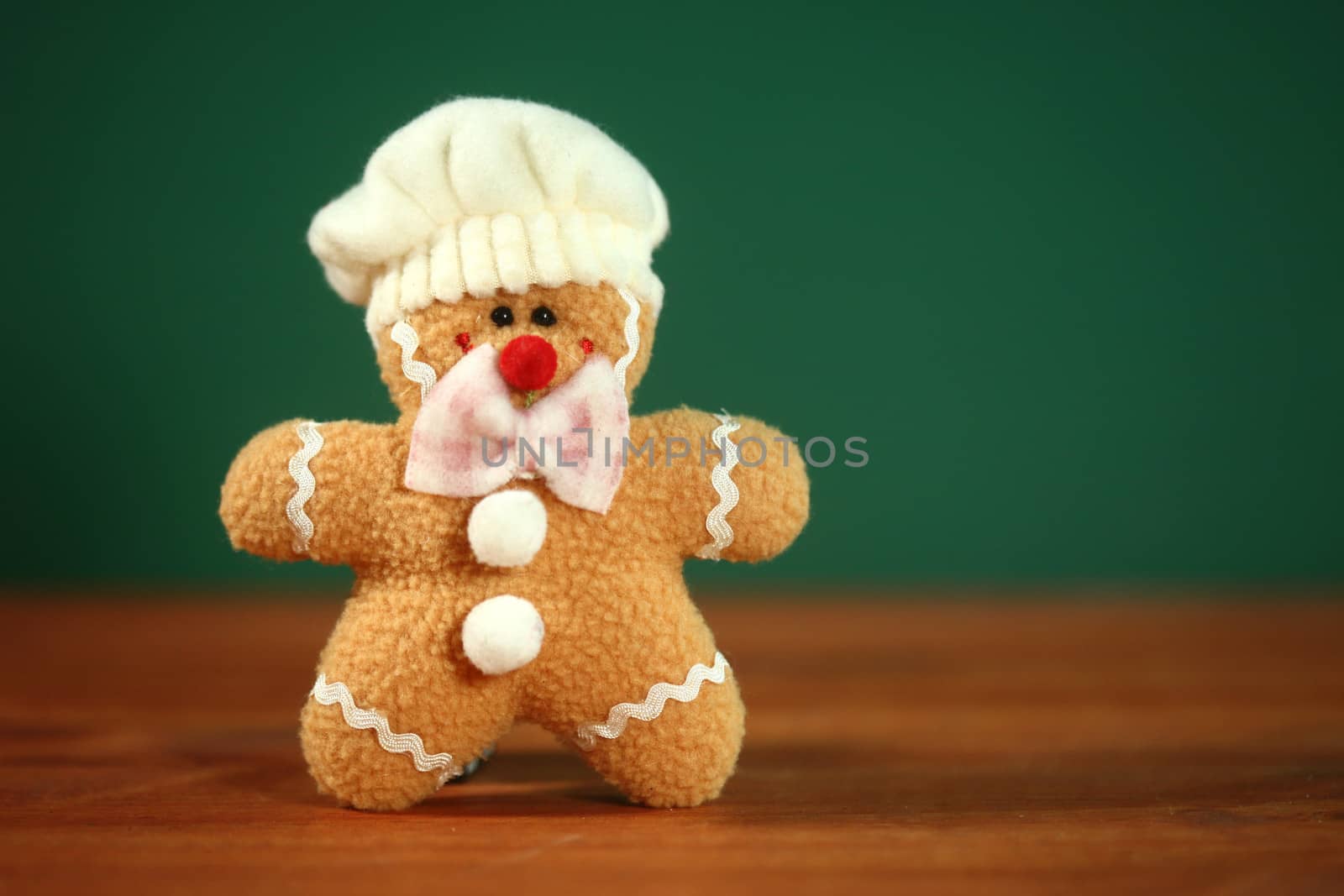 Happy Stuffed Homemade Gingerbread Christmas Man