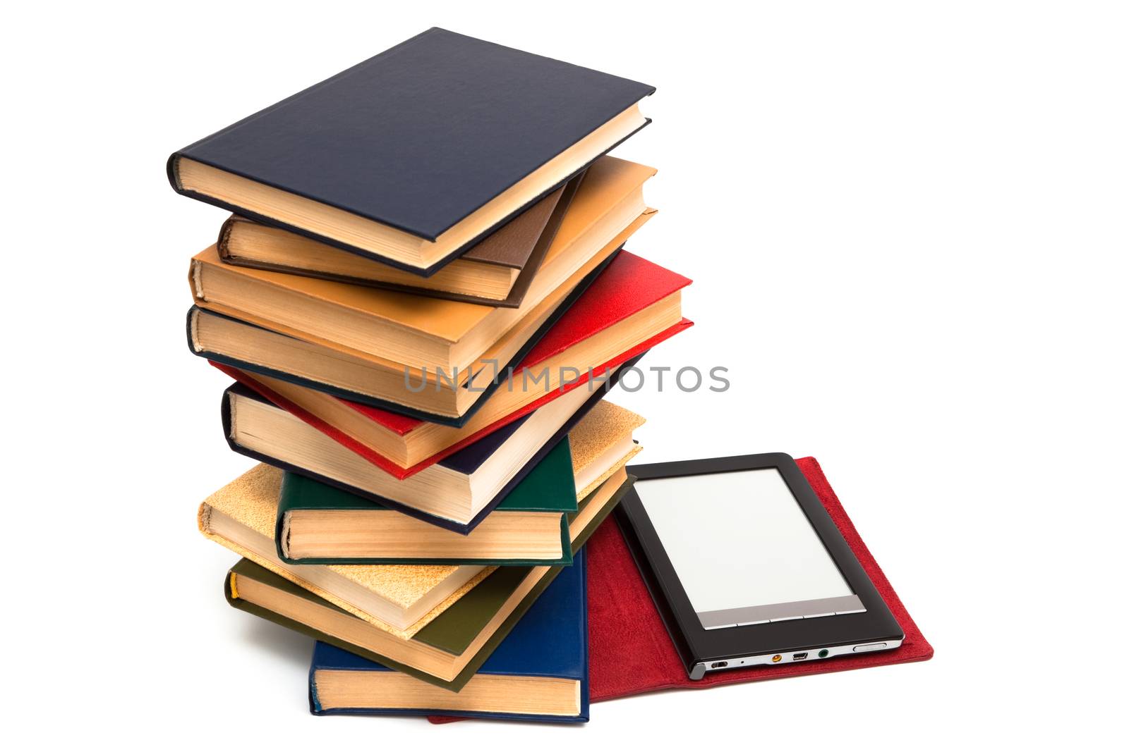e-book and old books by terex