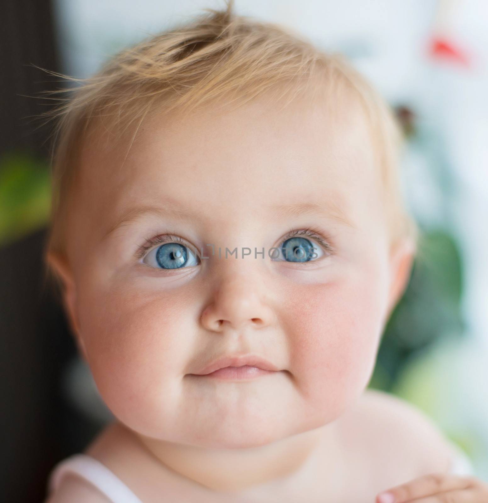 portrait of a smiling young child