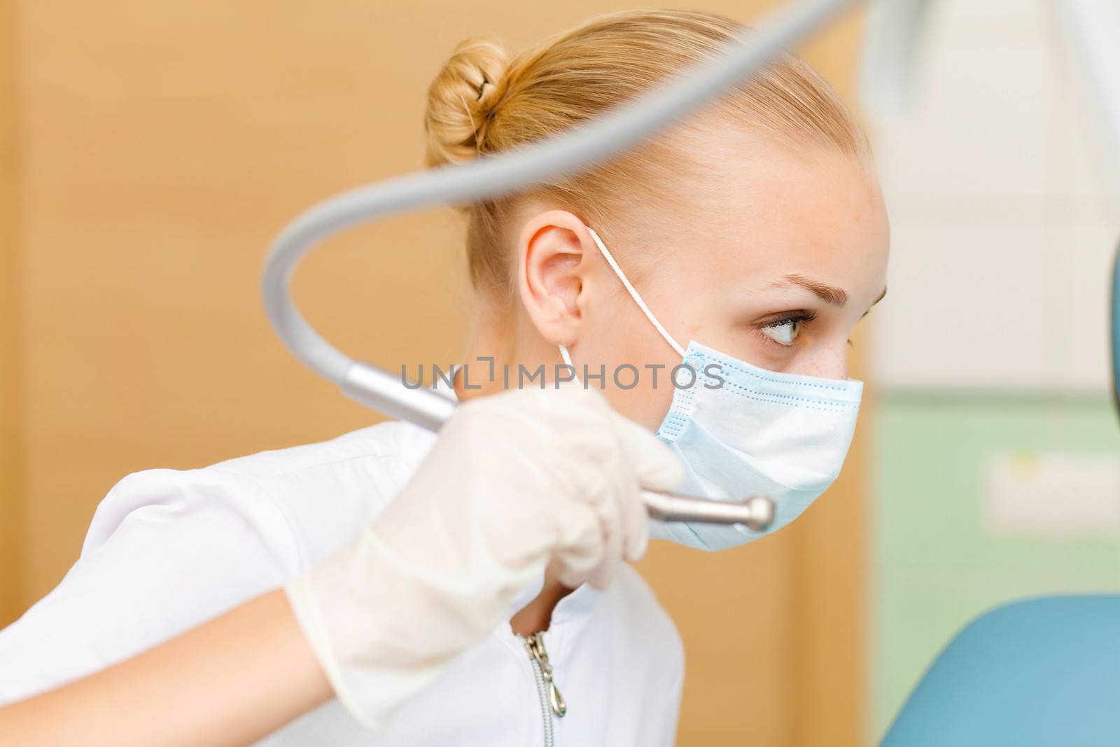 A portrait of a dental worker by sergey_nivens