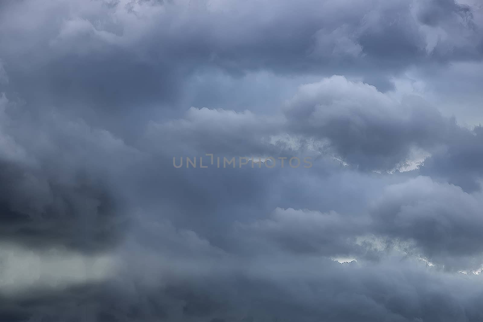 Storm arrives sky, clouds rolling