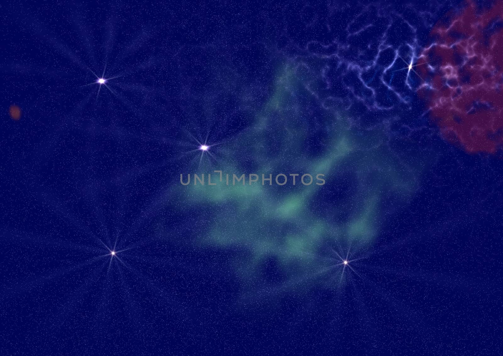 Small part of an infinite star field of space in the Universe.