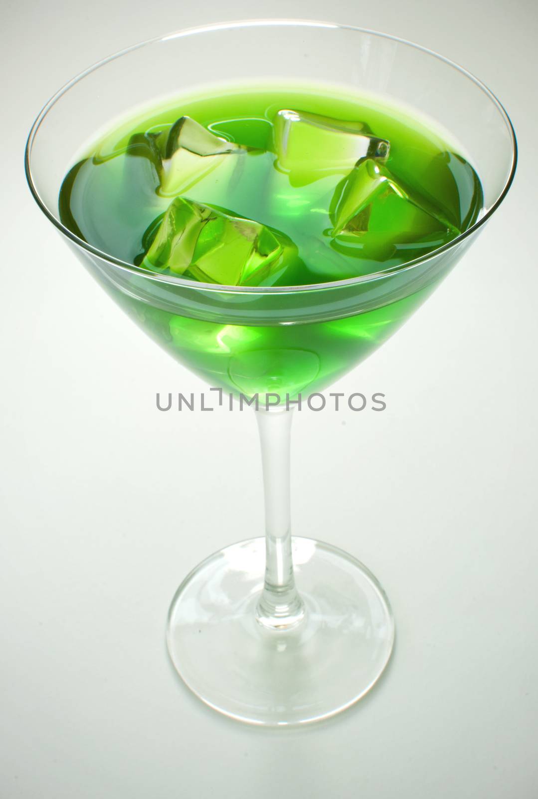 Green cocktail by unikpix