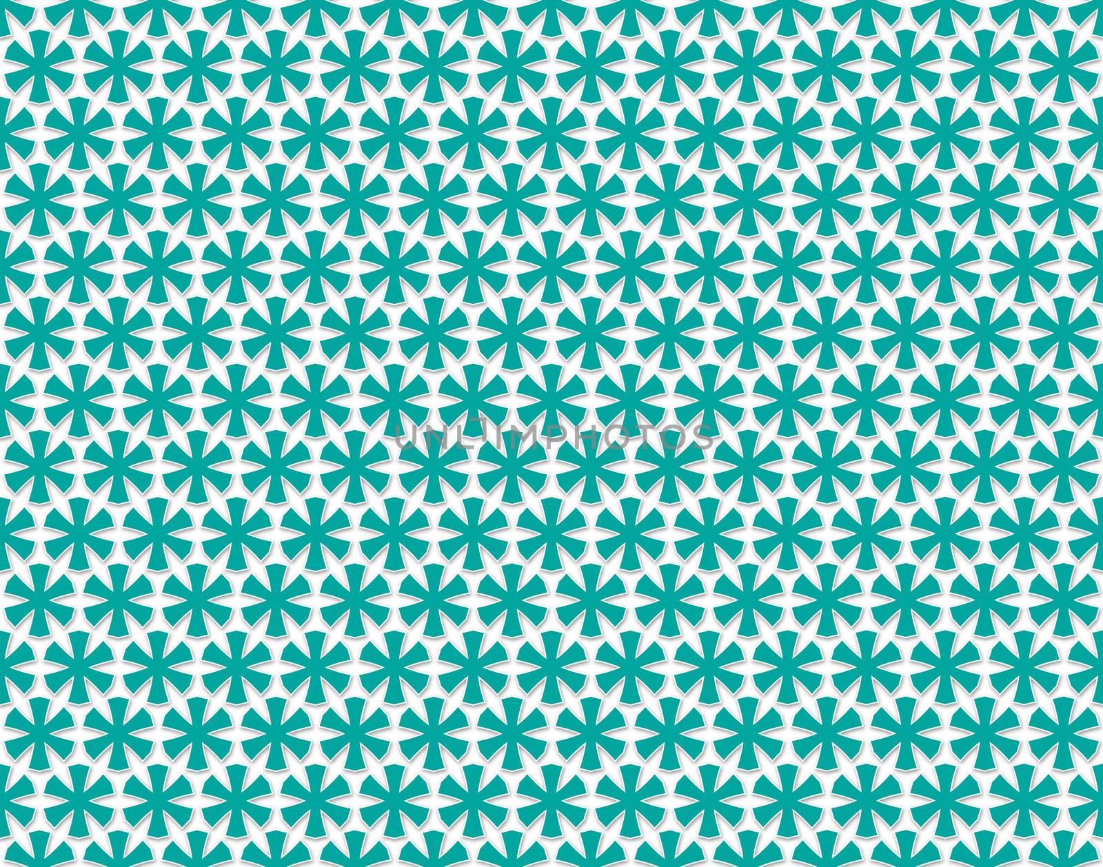 background or texture of ancient cross pattern emerald color