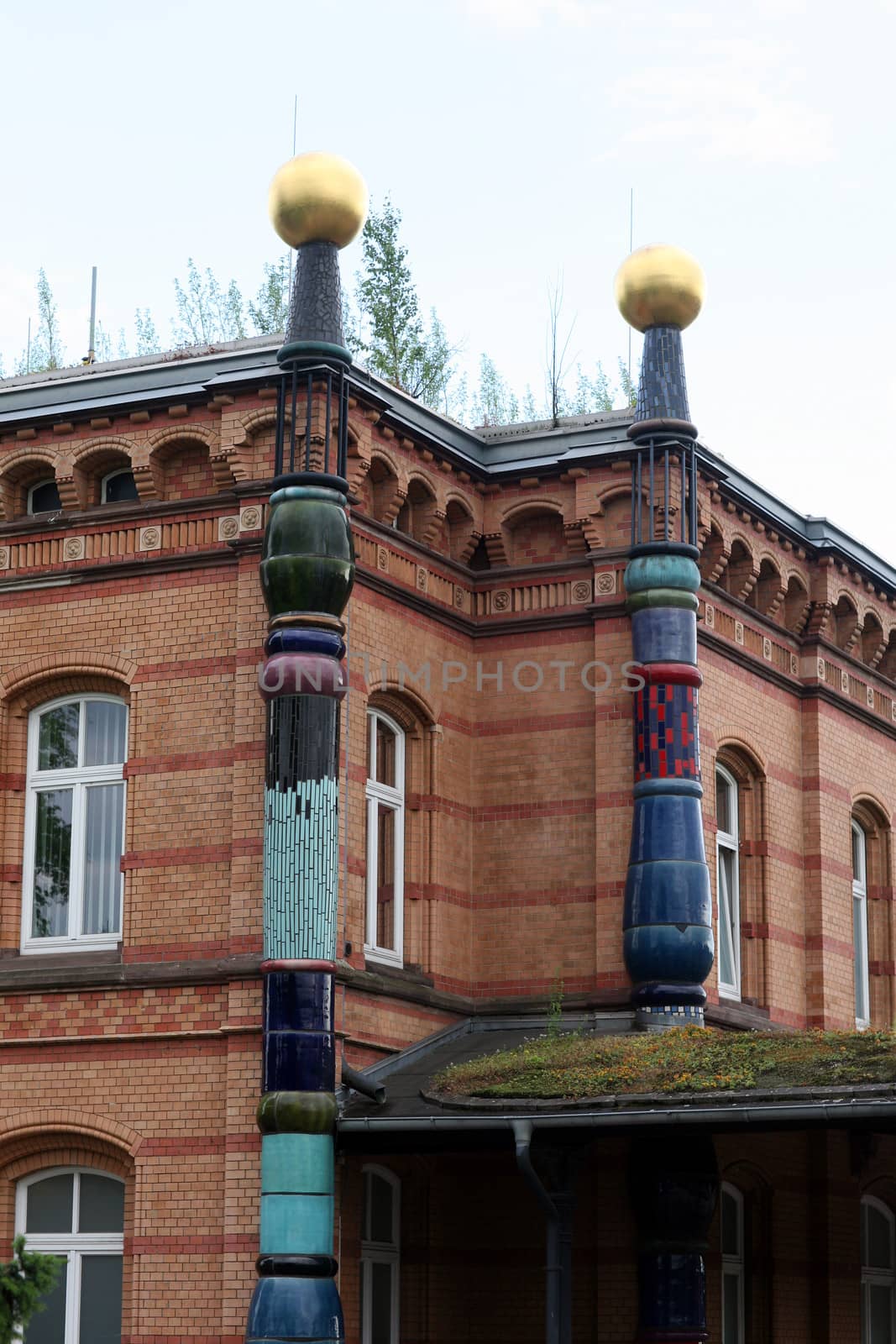 Hundertwasser railway station at Uelzen by HBphotoart