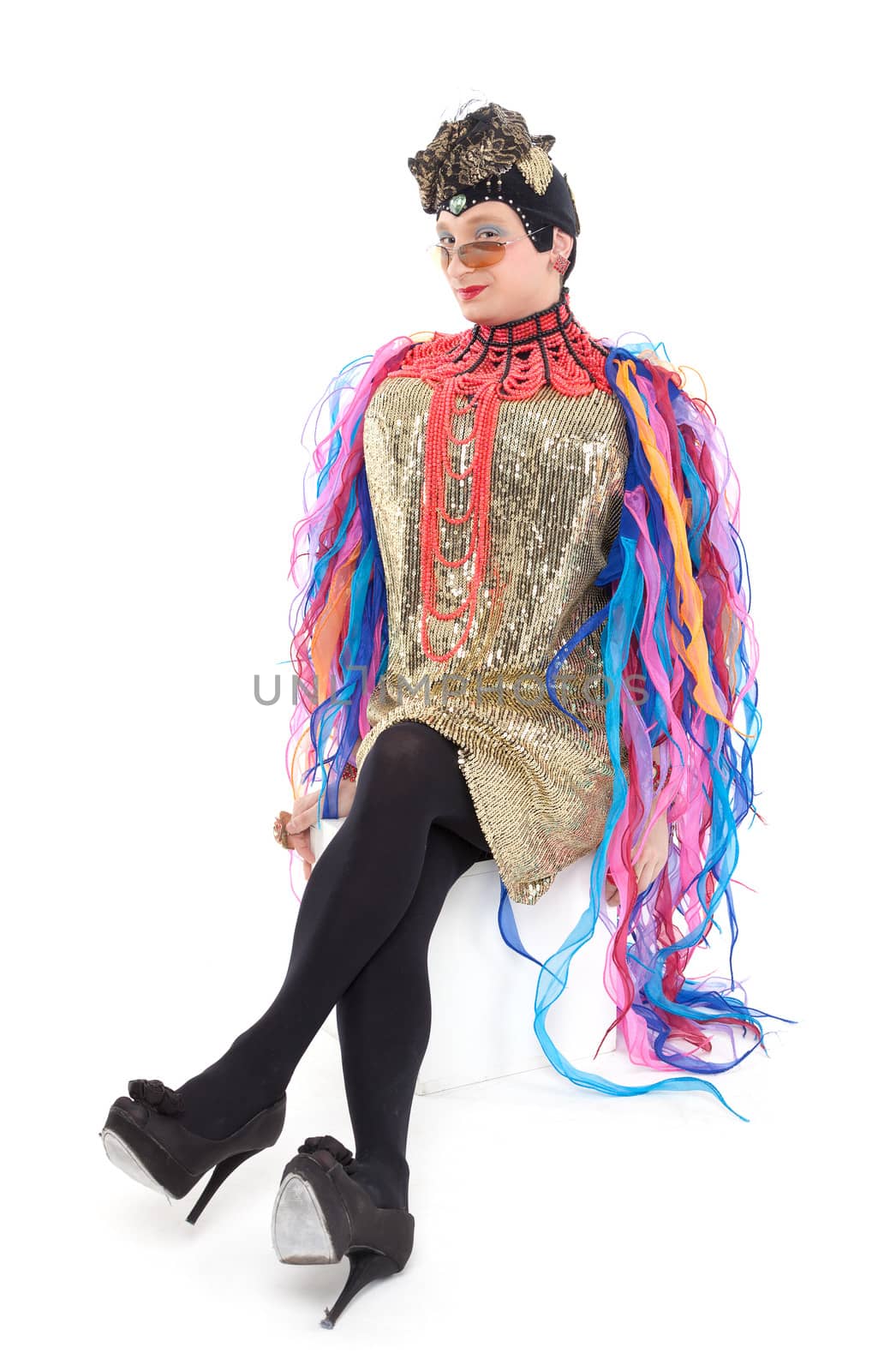 Fashion conscious drag queen by Discovod