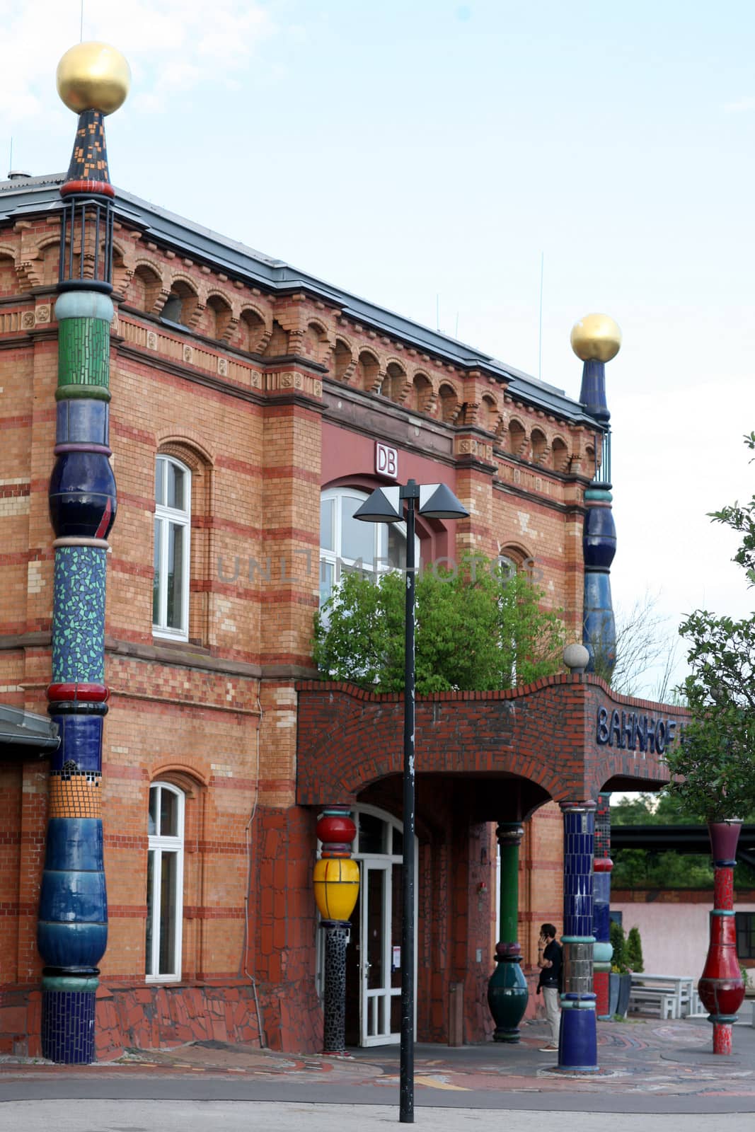 Hundertwasser railway station at Uelzen by HBphotoart