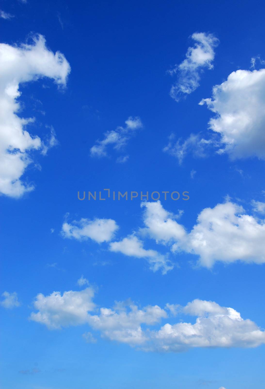 Clouds in blue sky by nikonite