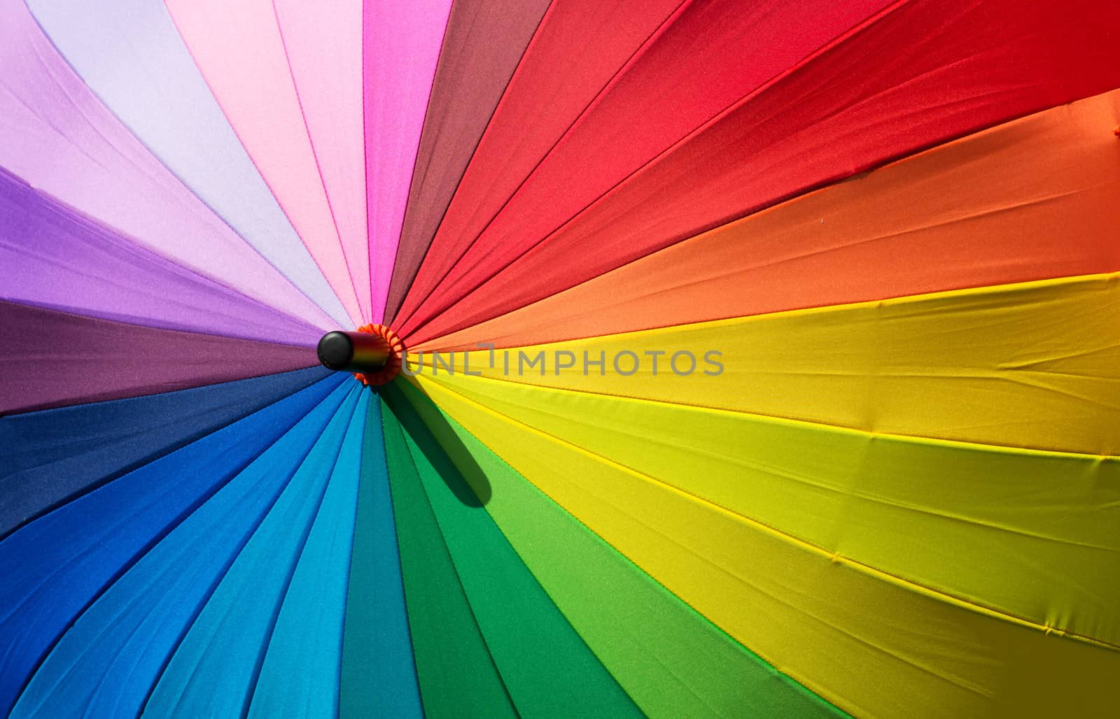 Color pattern of an umbrella background