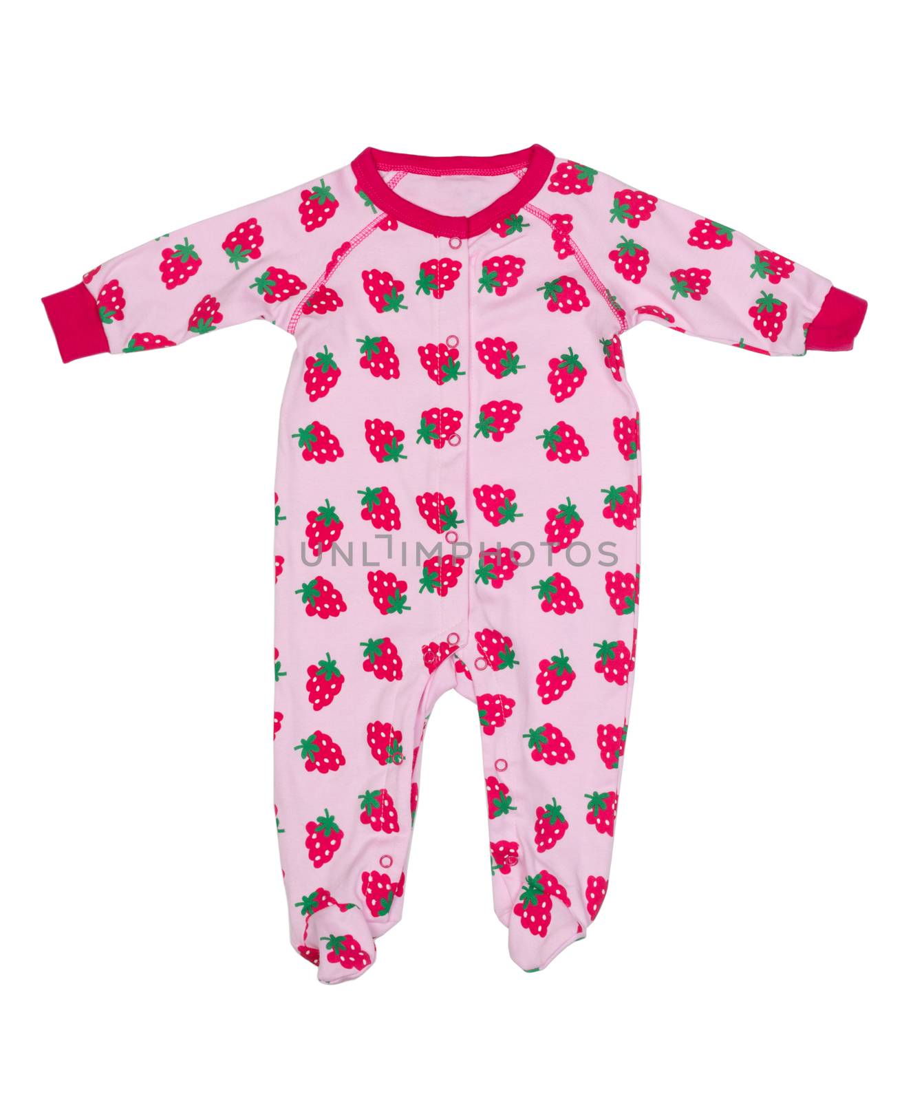 Clothing for newborns with strawberry pattern by RuslanOmega