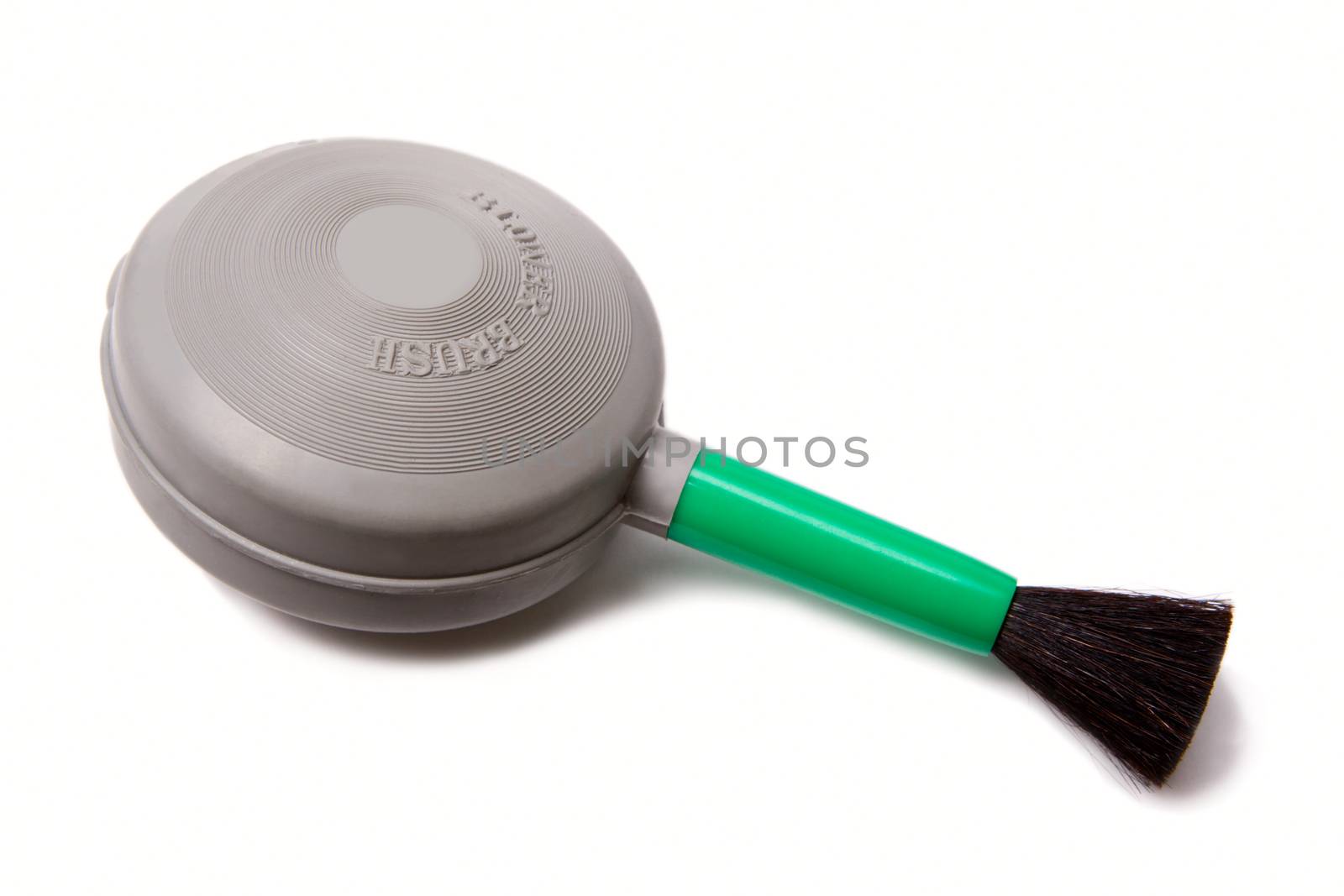A lens brush blower 