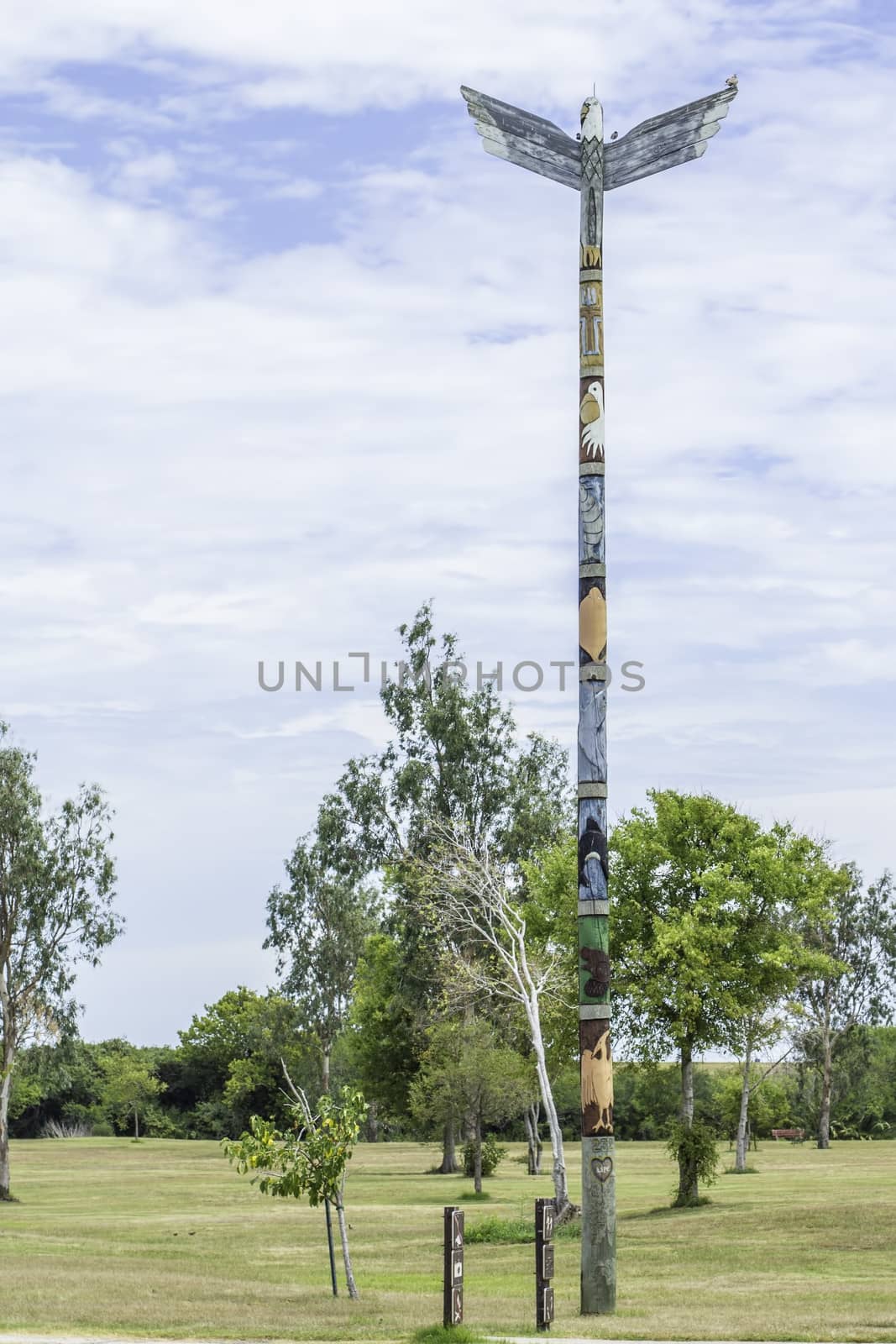 Totem Pole by schubphoto