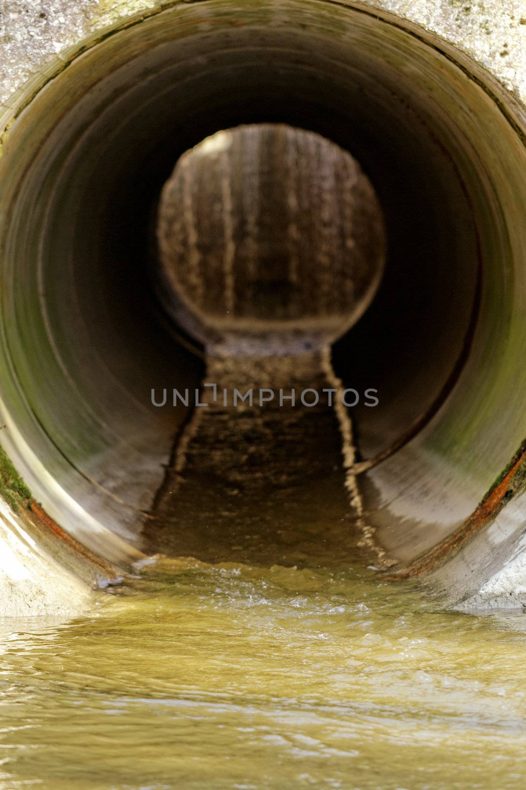 water drainage channel by NagyDodo