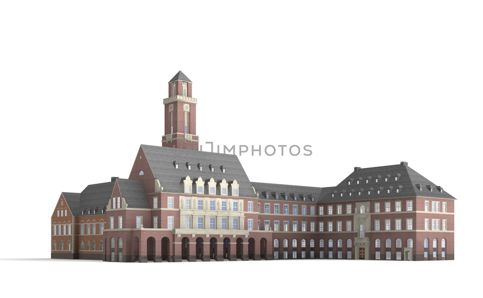 The Bottrop town hall from 1918 is considered as one of the finest in the Ruhr.
