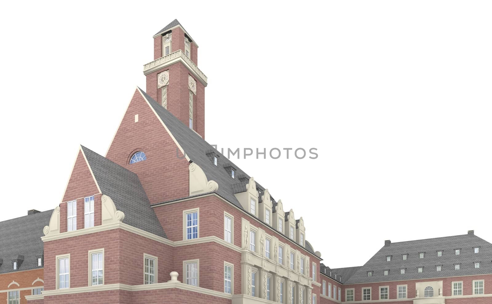 The Bottrop town hall from 1918 is considered as one of the finest in the Ruhr.