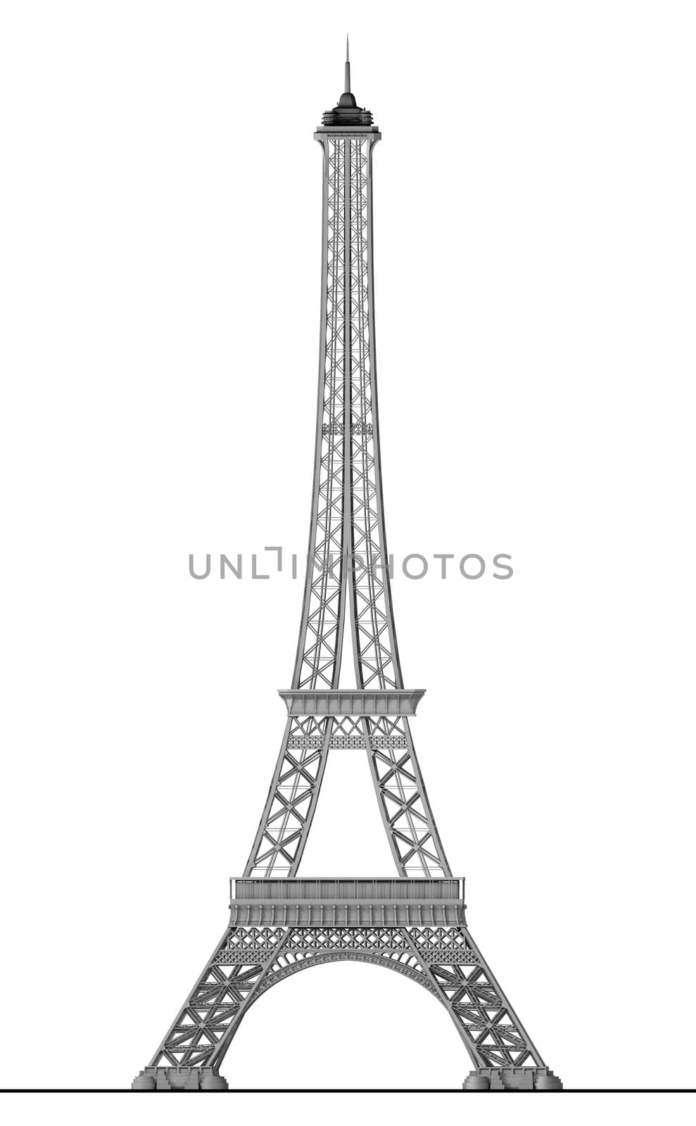 eiffel tower 15 by 3DAgentur