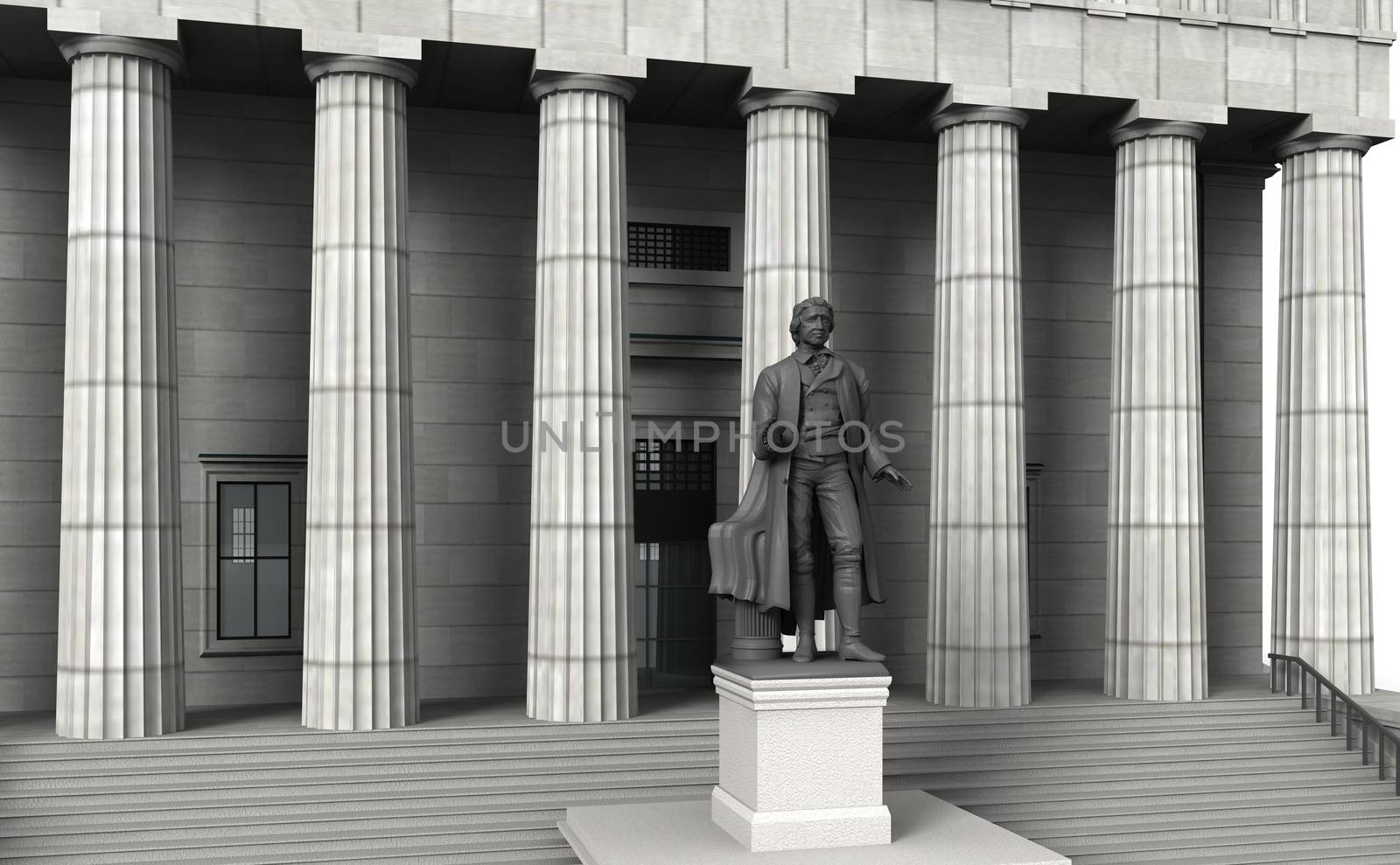 Federal Hall was the first capitol building of the United States of America
