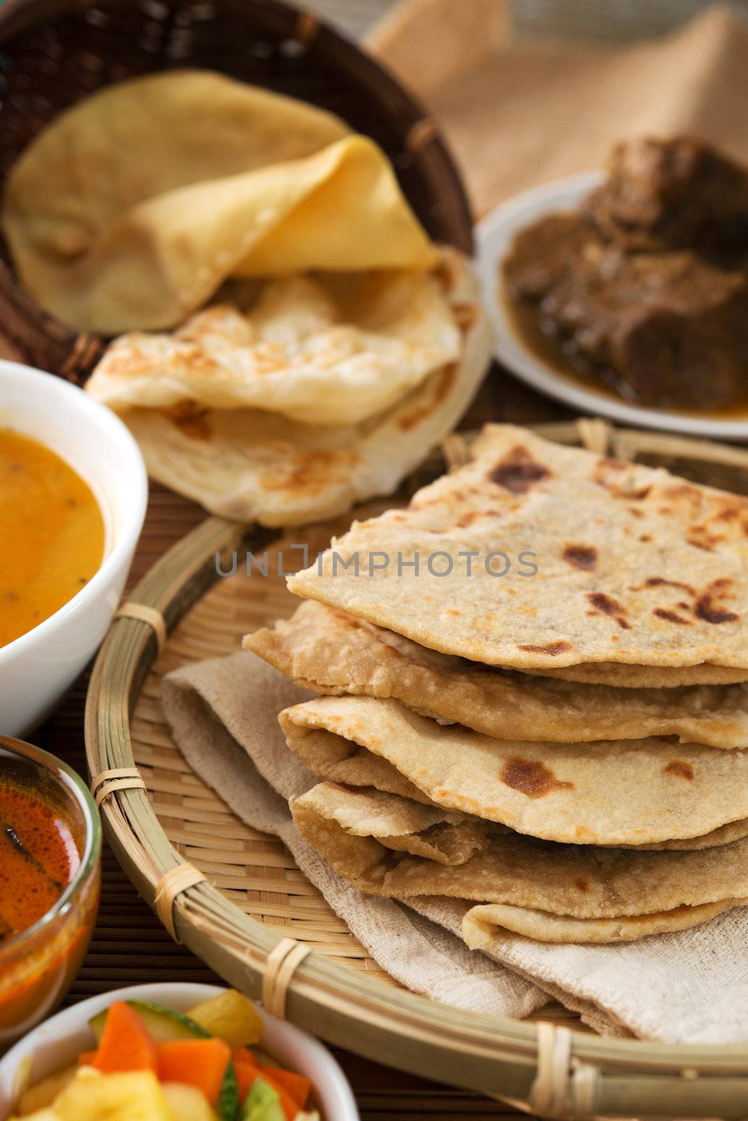 Chapati or Flat bread by szefei