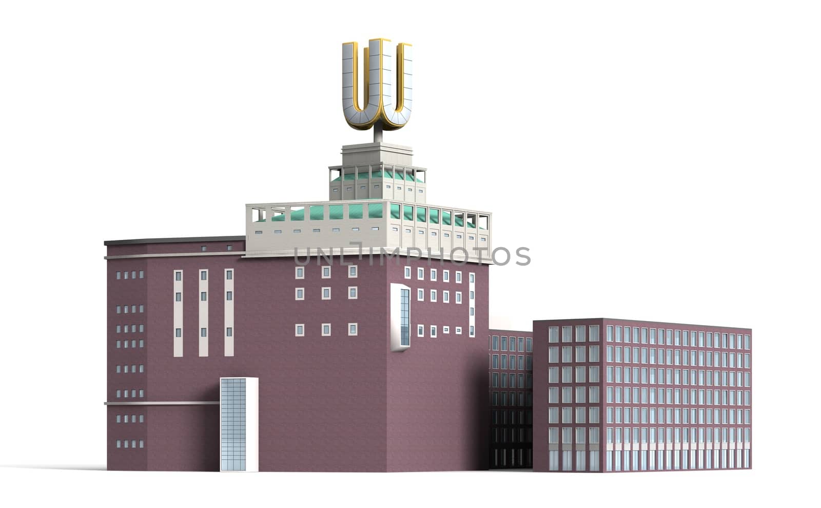 Dortmund U tower 13 by 3DAgentur