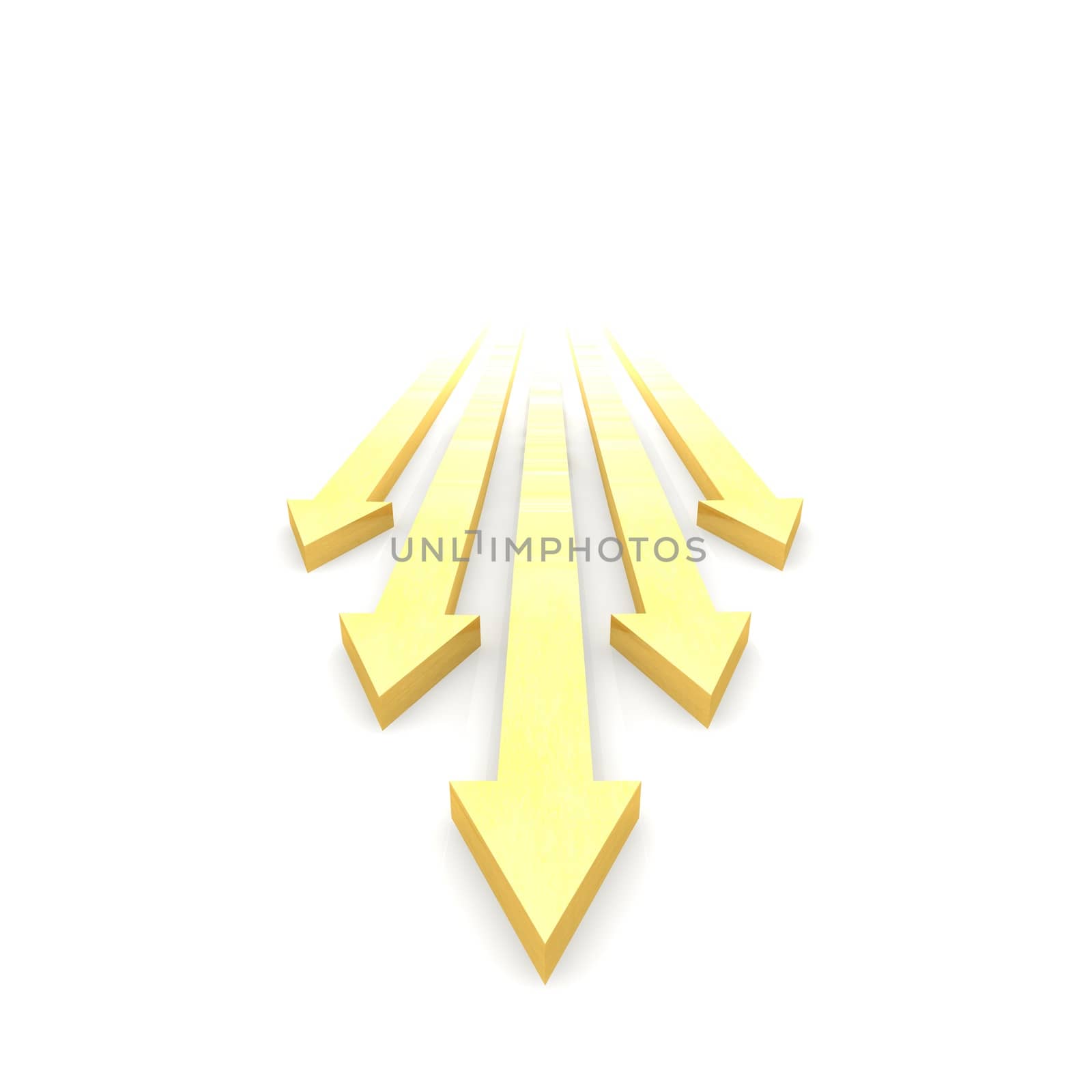 golden arrows by 3DAgentur