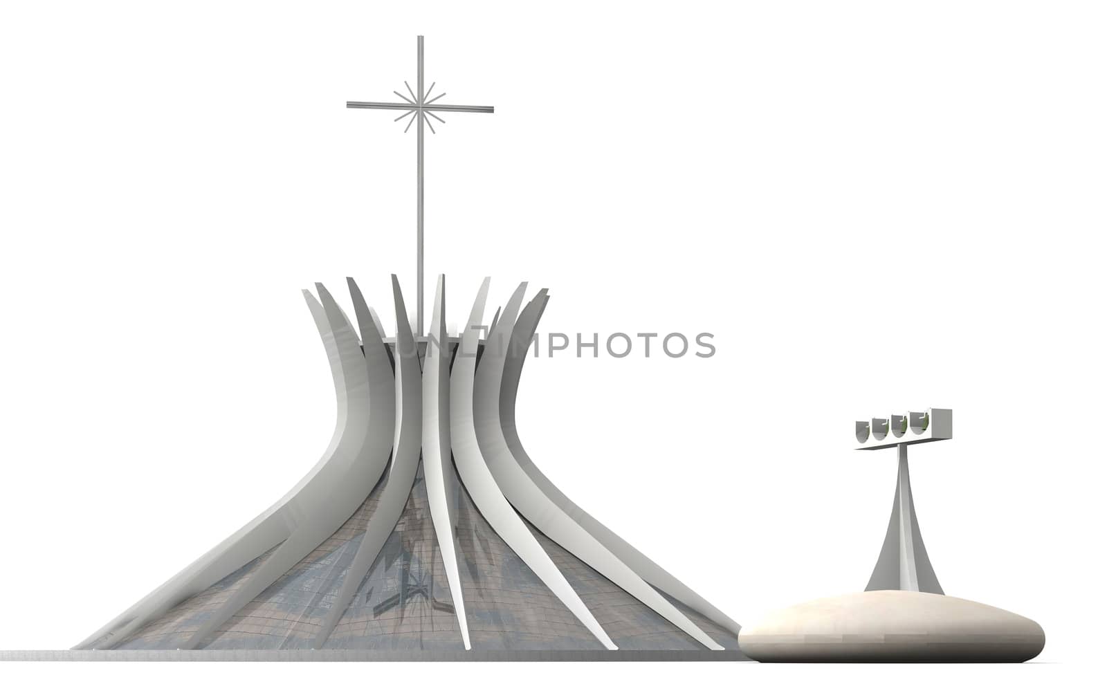 Cathedral Basilica of Our Lady Aparecida 6 by 3DAgentur