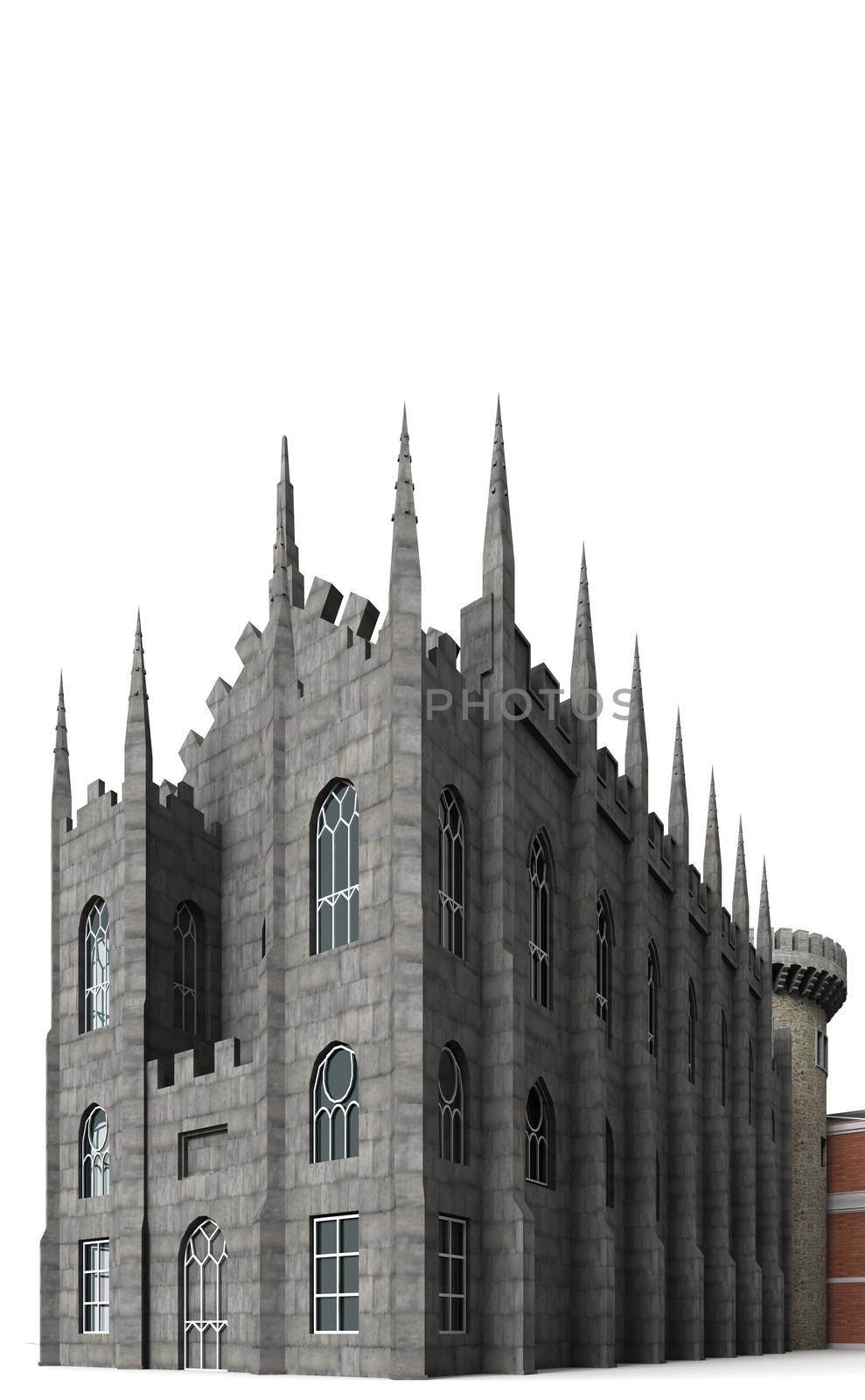 Dublin Castle by 3DAgentur