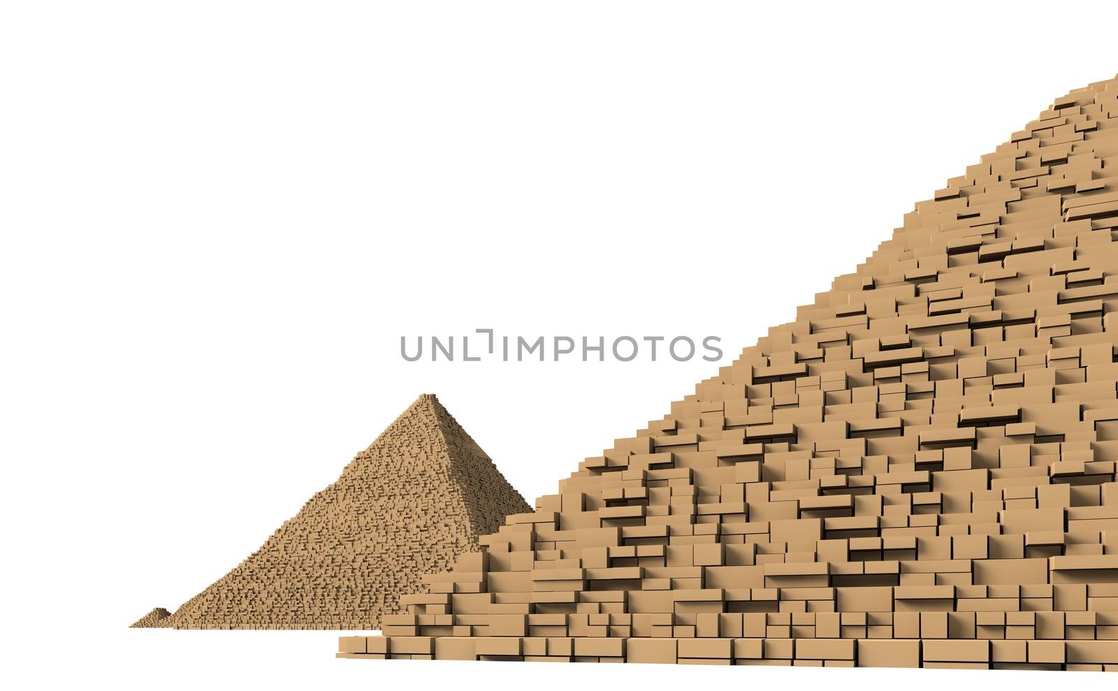 Giza pyramid complex 5 by 3DAgentur