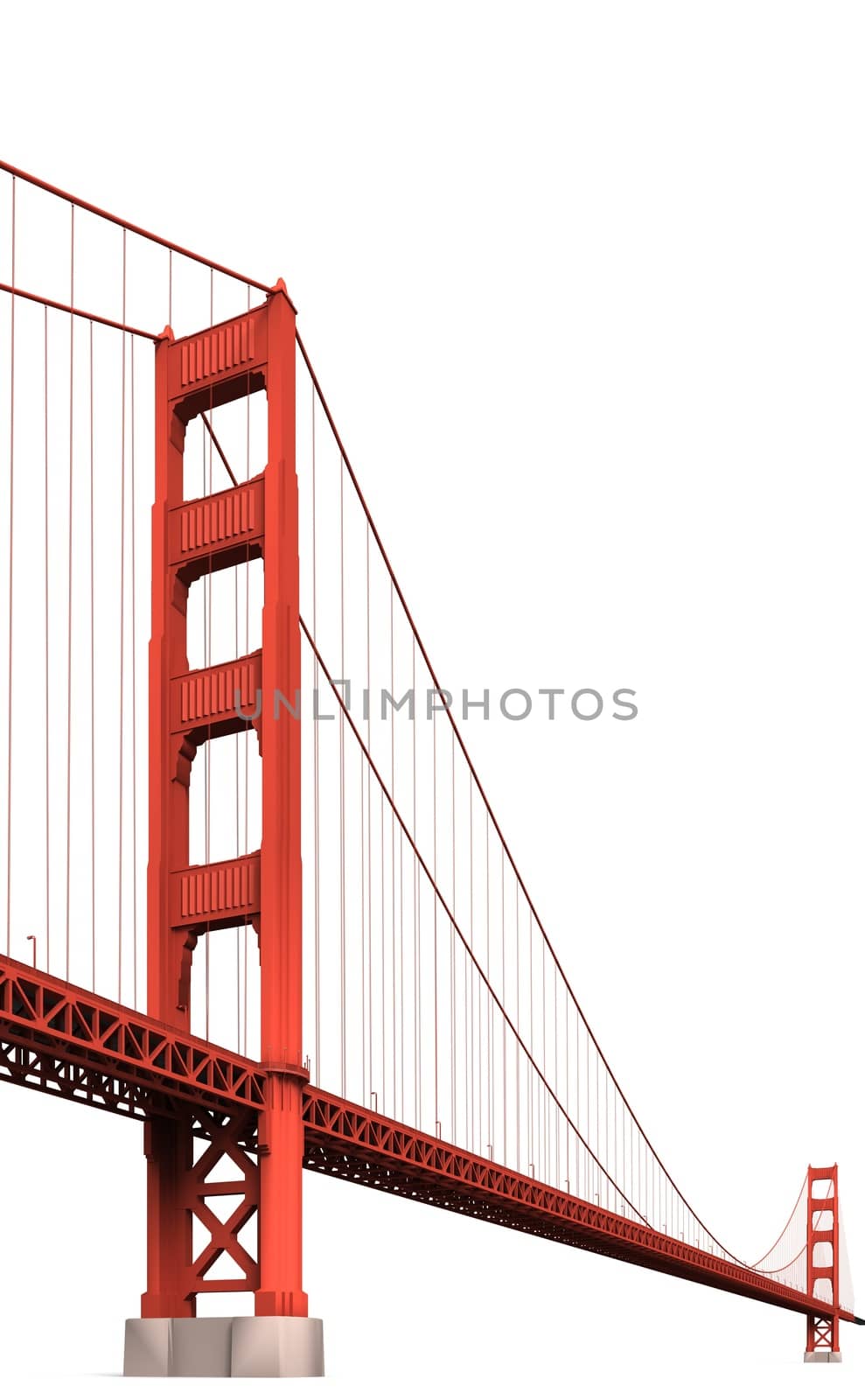 The golden gate bridge is the longest suspension bridge in the world.