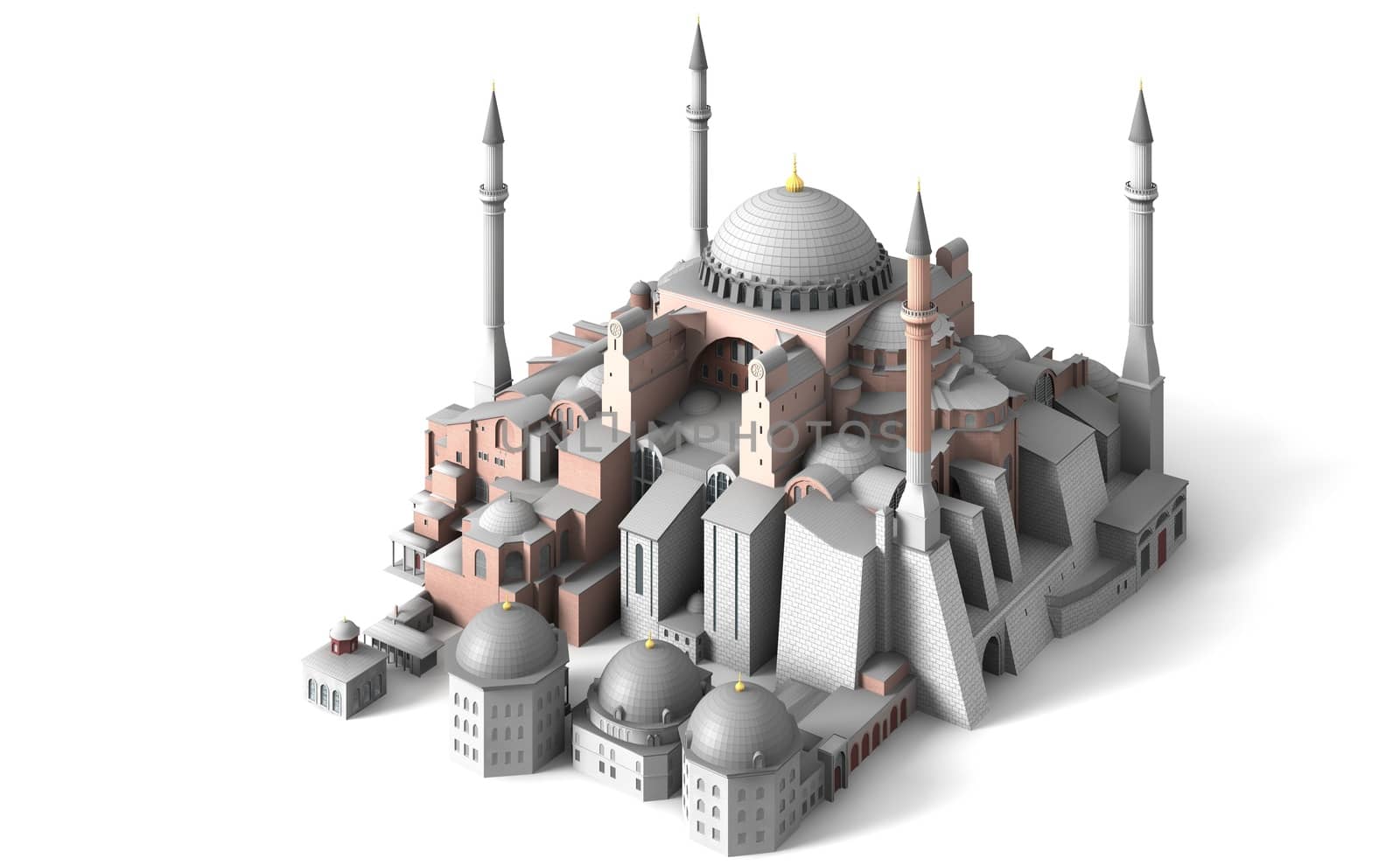 The Hagia Sophia is one of the most outstanding monuments of late antiquity.