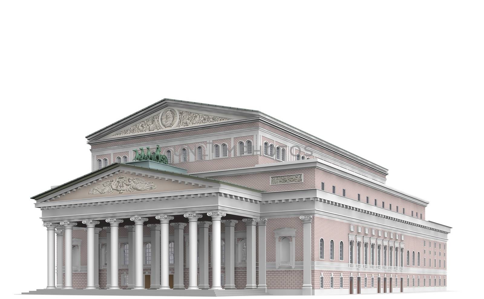 Bolshoi Theatre 6 by 3DAgentur