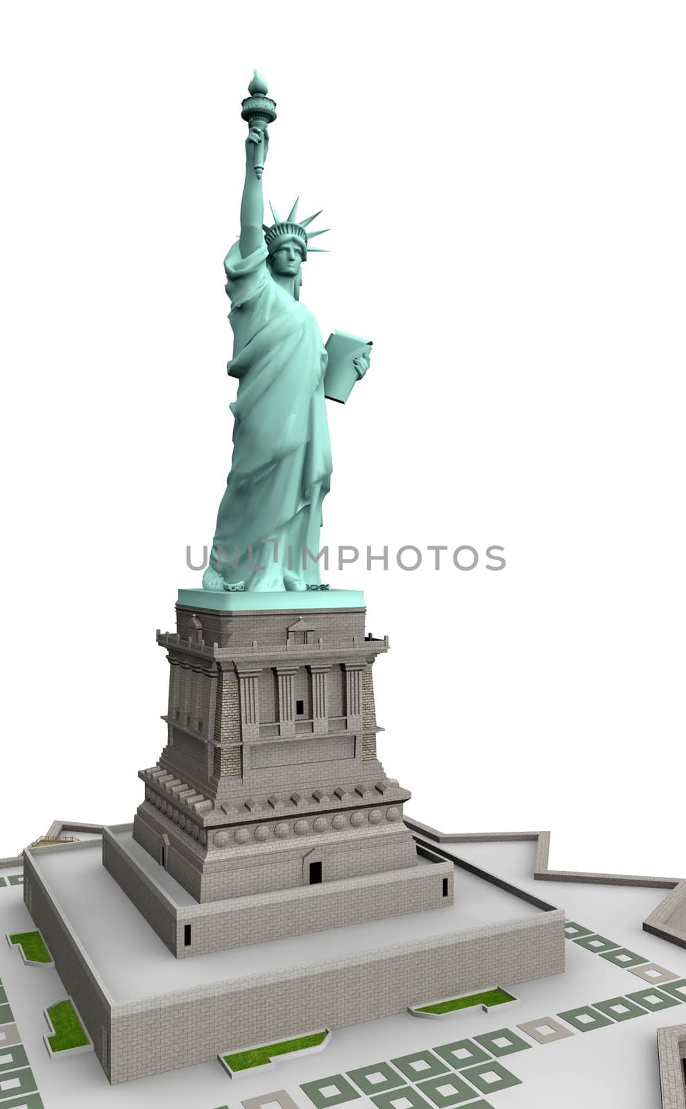statue of liberty  1 by 3DAgentur